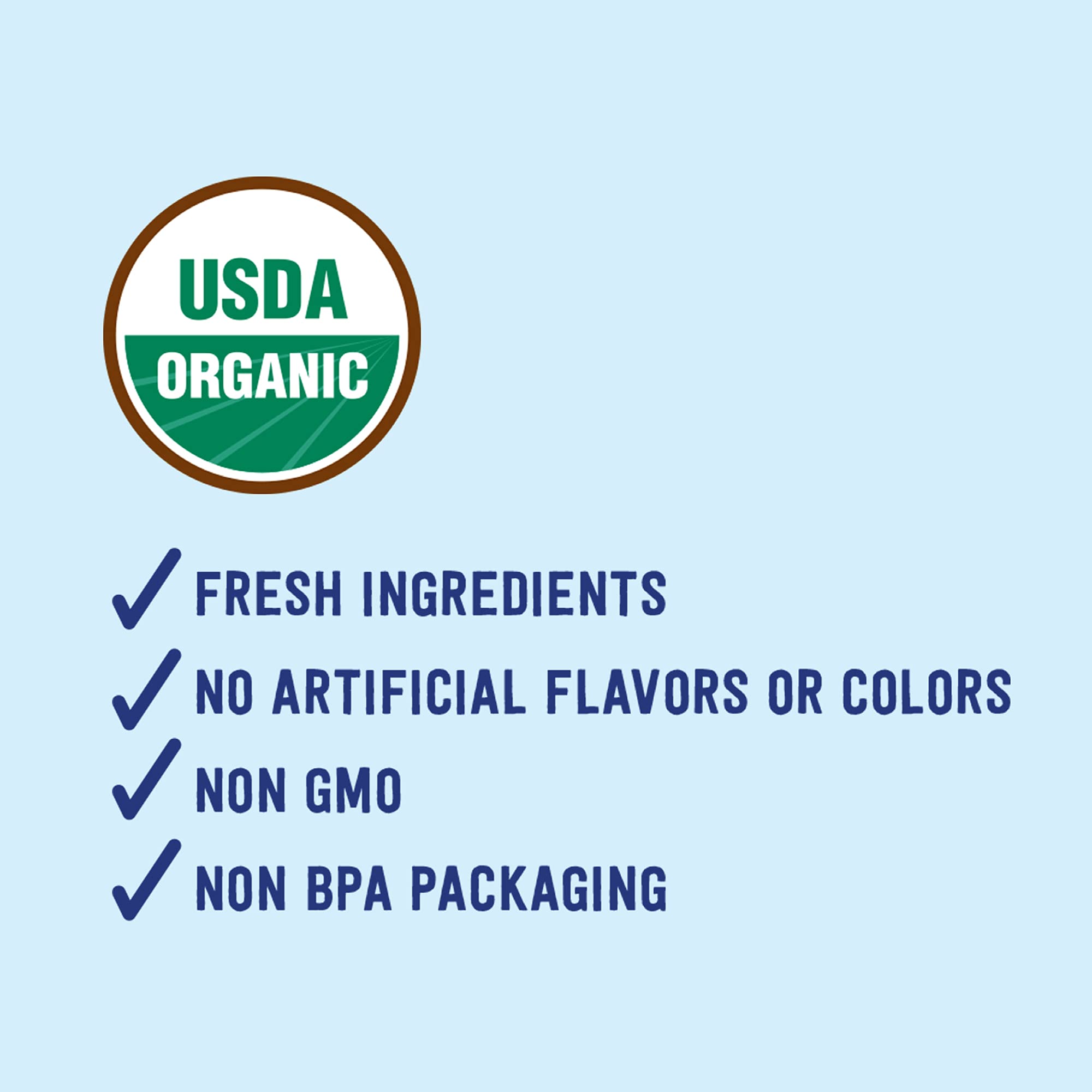Organic Baby Food Stage 2 - Mama Bear Gluten Free Apple & Sweet Potato Puree, 4oz Pouch (Pack of 12) | USDA Certified | Non-GMO | Perfect for On-the-Go Feeding & Toddler Snacks
