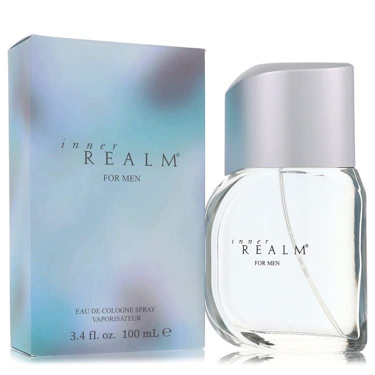 Erox Inner Realm Cologne for Men - 3.4 oz Eau De Toilette Spray | Long-Lasting Fragrance with Fresh & Woody Notes | Perfect for Daily Wear, Office & Special Occasions
