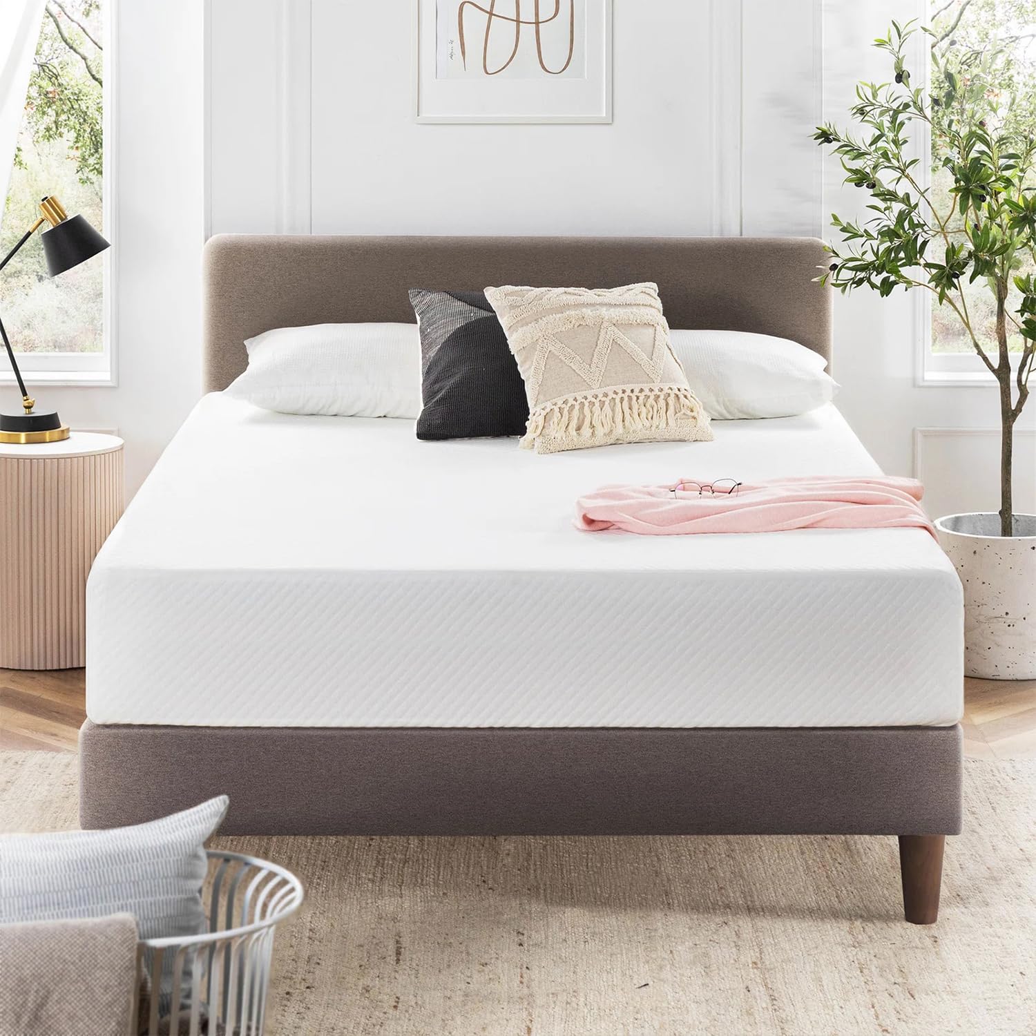 8 Inch Gel Memory Foam Mattress - Medium Firm Full Size Bed for Pressure Relief & Cool Sleep | CertiPUR-US Certified | Ideal for Kids, Adults & Guest Rooms | Bed in a Box for Easy Setup | Perfect for Back Pain Relief & Hot Sleepers