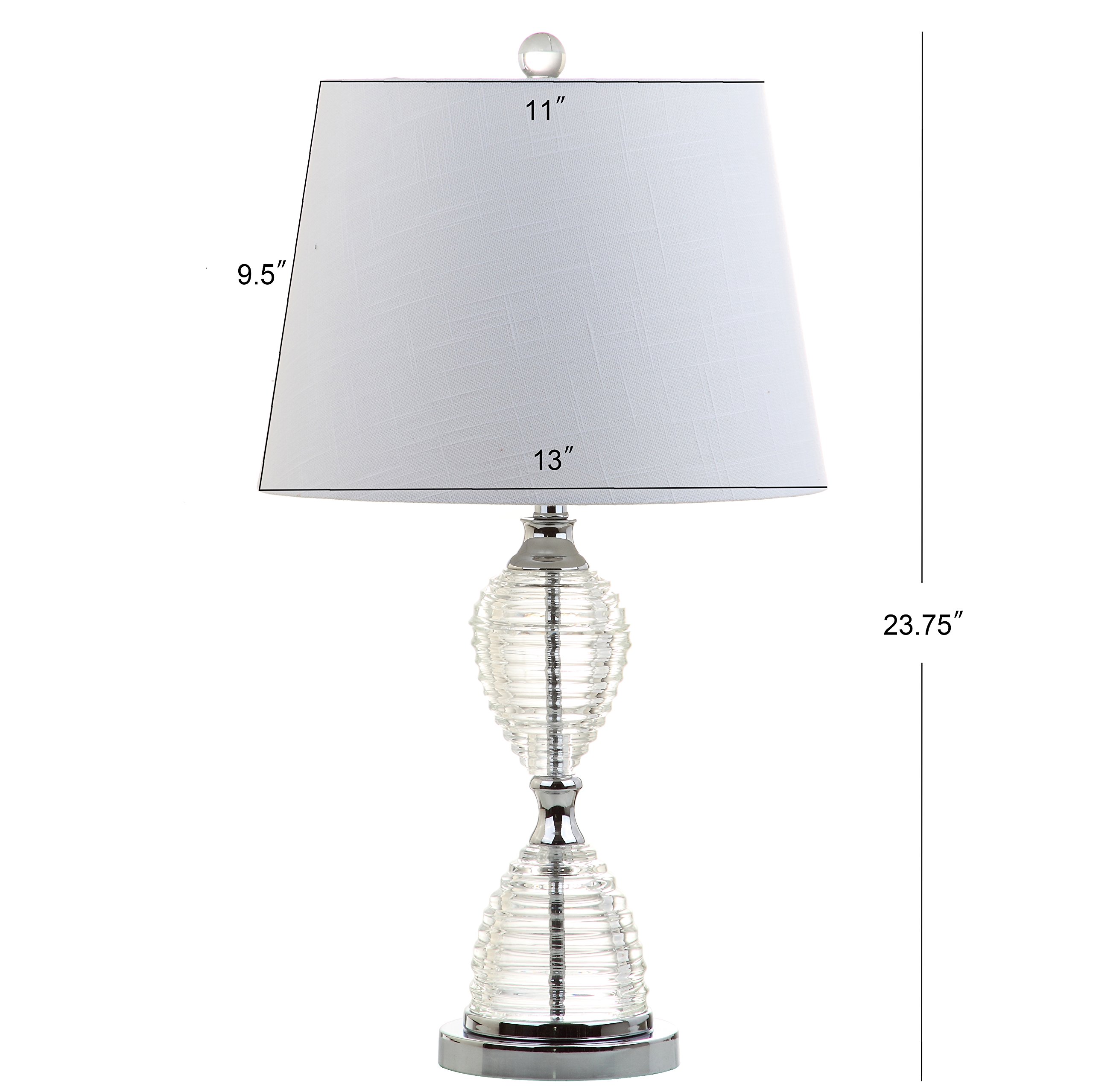 JONATHAN Y JYL2045A-SET2 Crystal LED Table Lamp Set of 2 - 24