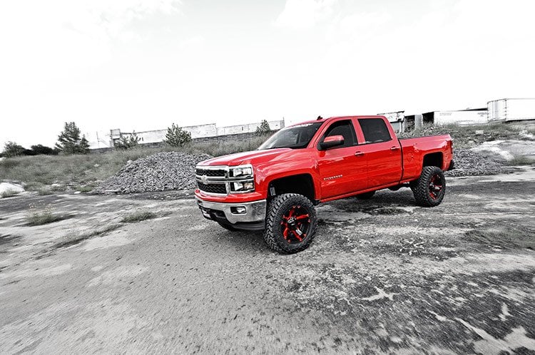 7 Inch Lift Kit with Brackets & N3 Struts for Chevy/GMC 1500 (2014-2016) - Heavy-Duty Off-Road Suspension Upgrade for Trucks | Model 29833 | Perfect for Trail Riding & Overland Adventures