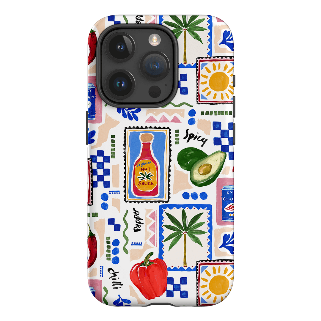 Mexico Holiday Phone Case - Colorful Mexican Themed Protective Cover for iPhone & Samsung - Perfect for Travel, Vacations & Fiesta Celebrations