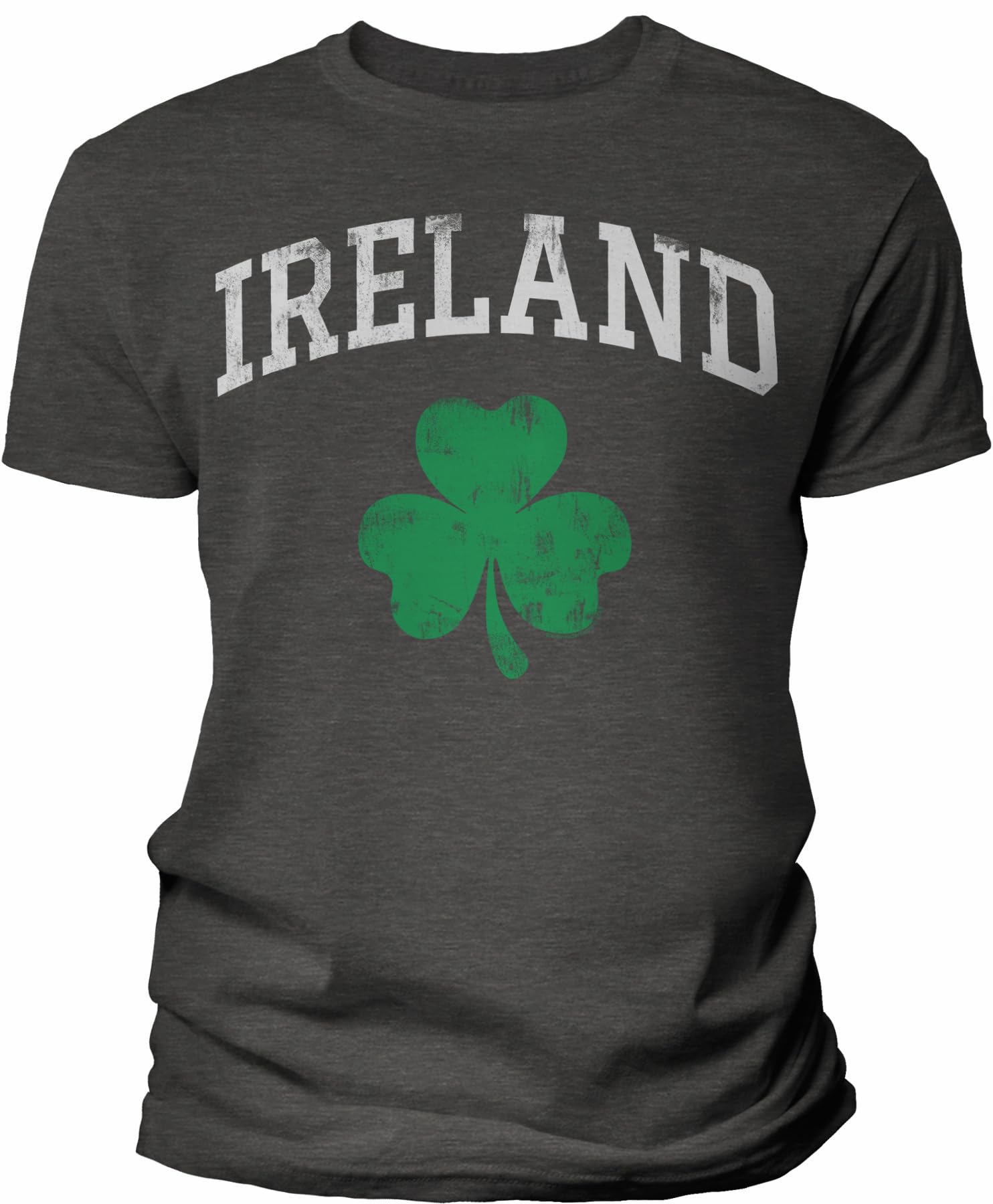 Vintage Irish Shamrock St. Patrick's Day T-Shirt for Men & Women - Ireland Clover Design - Perfect for Irish Pride, Pub Crawls & Celtic Festivals