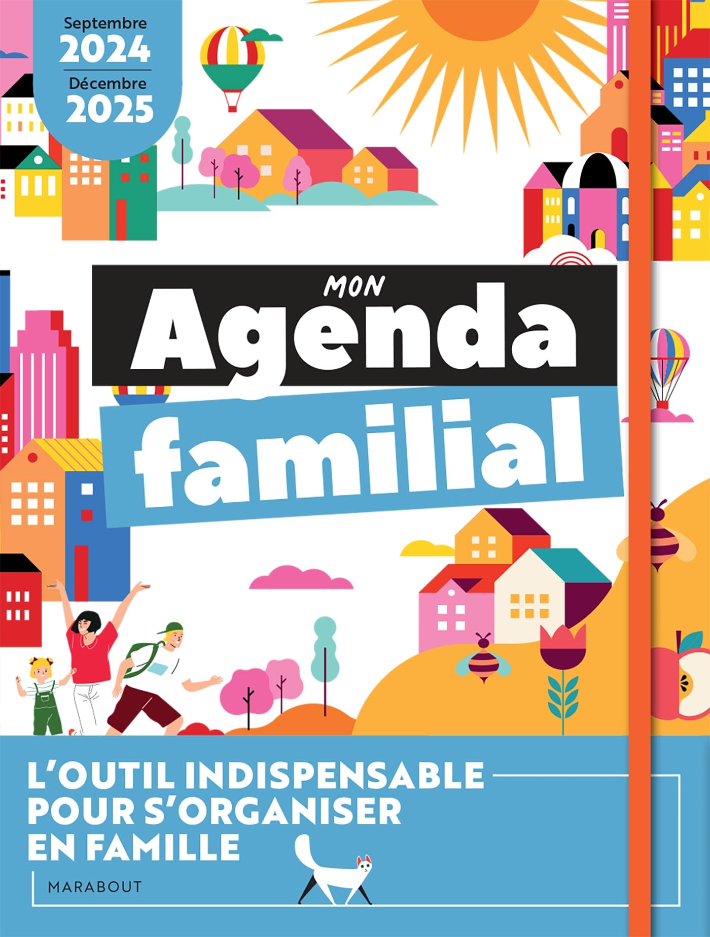 Family Planner Agenda 2024-2025 - 16-Month Weekly/Monthly Organizer for Home & School - September 2024 to December 2025 Calendar (Perfect for Parents, Students & Busy Families)
