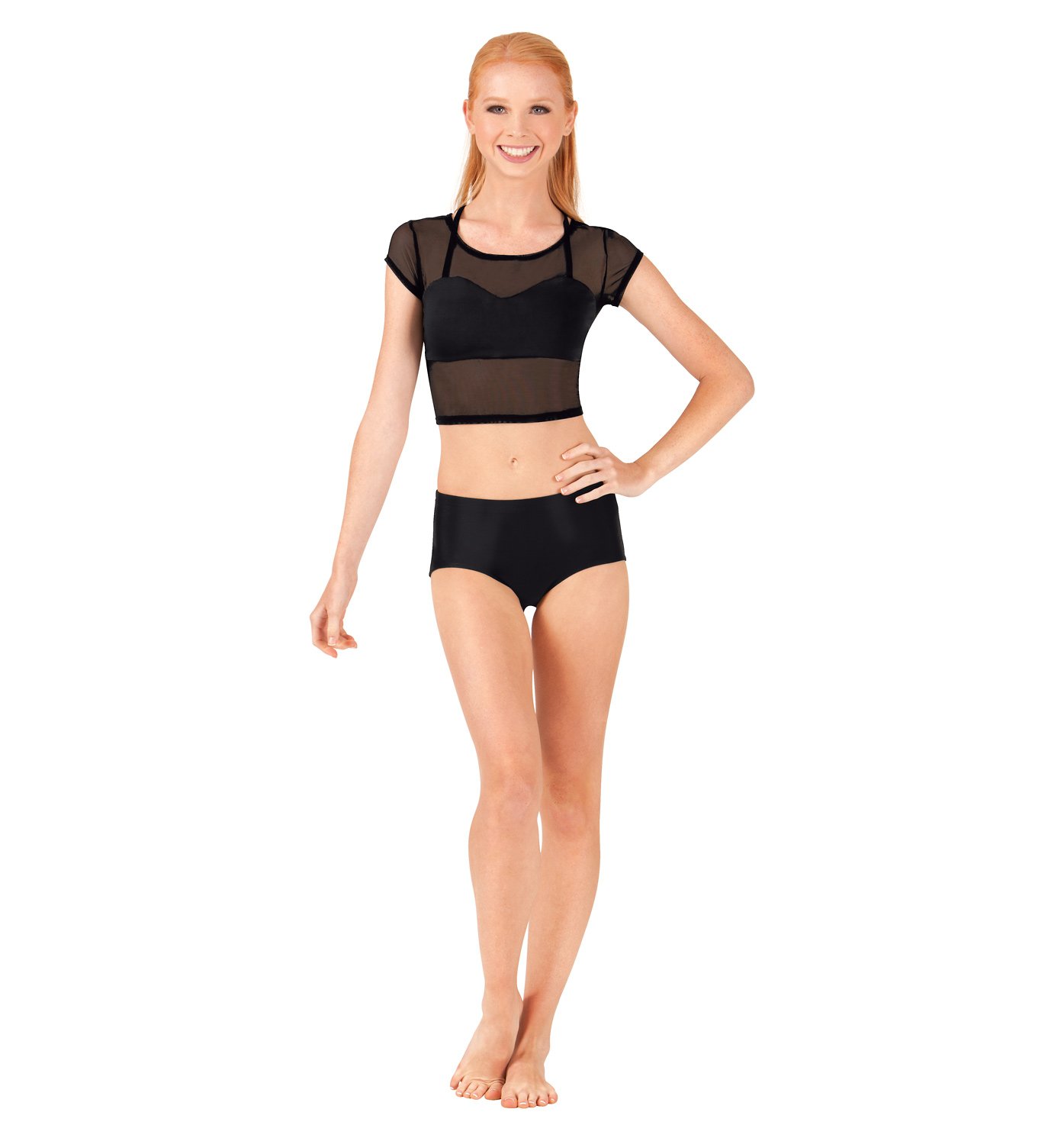 Body Wrappers Jazz Cut Dance Briefs (BWP289) - Comfortable & Stretchable Dance Underwear for Ballet, Jazz & Contemporary - Perfect for Dance Classes, Performances & Rehearsals