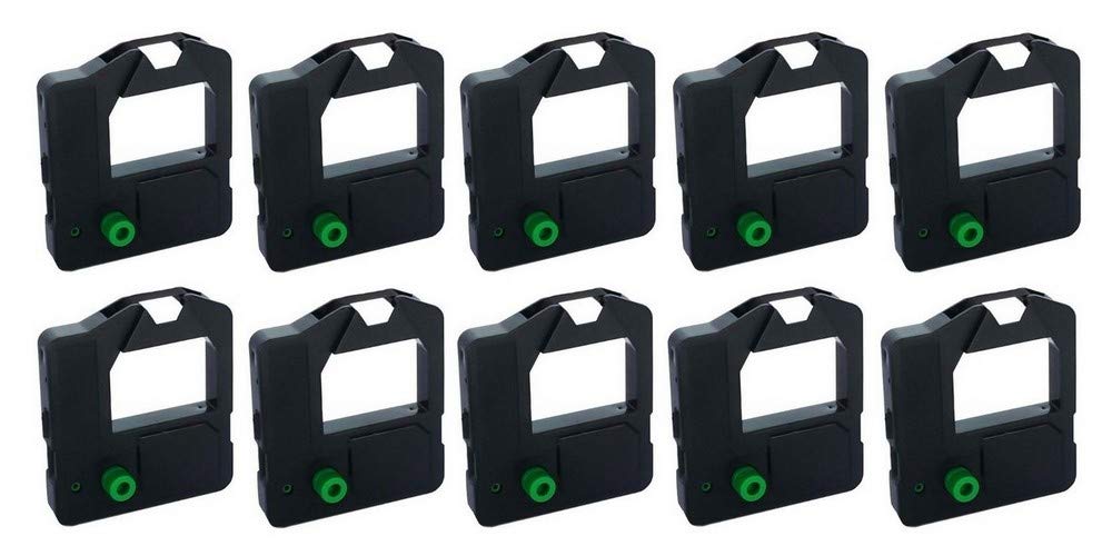 Olivetti DM-90/95/99/100 Compatible Black Printer Ribbons - 10 Pack (O-100-R-BL) | Replacement Ink Cartridge for Office Printing, Document Processing & Label Making