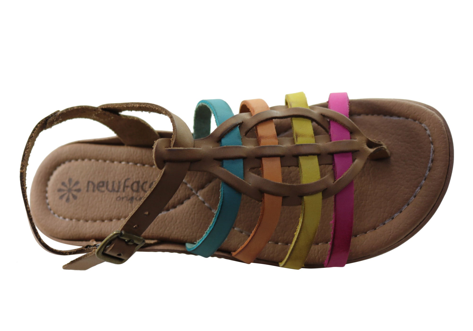 New Women's Comfortable Leather Sandals - Handmade in Brazil - Perfect for Summer, Beach, and Casual Outings
