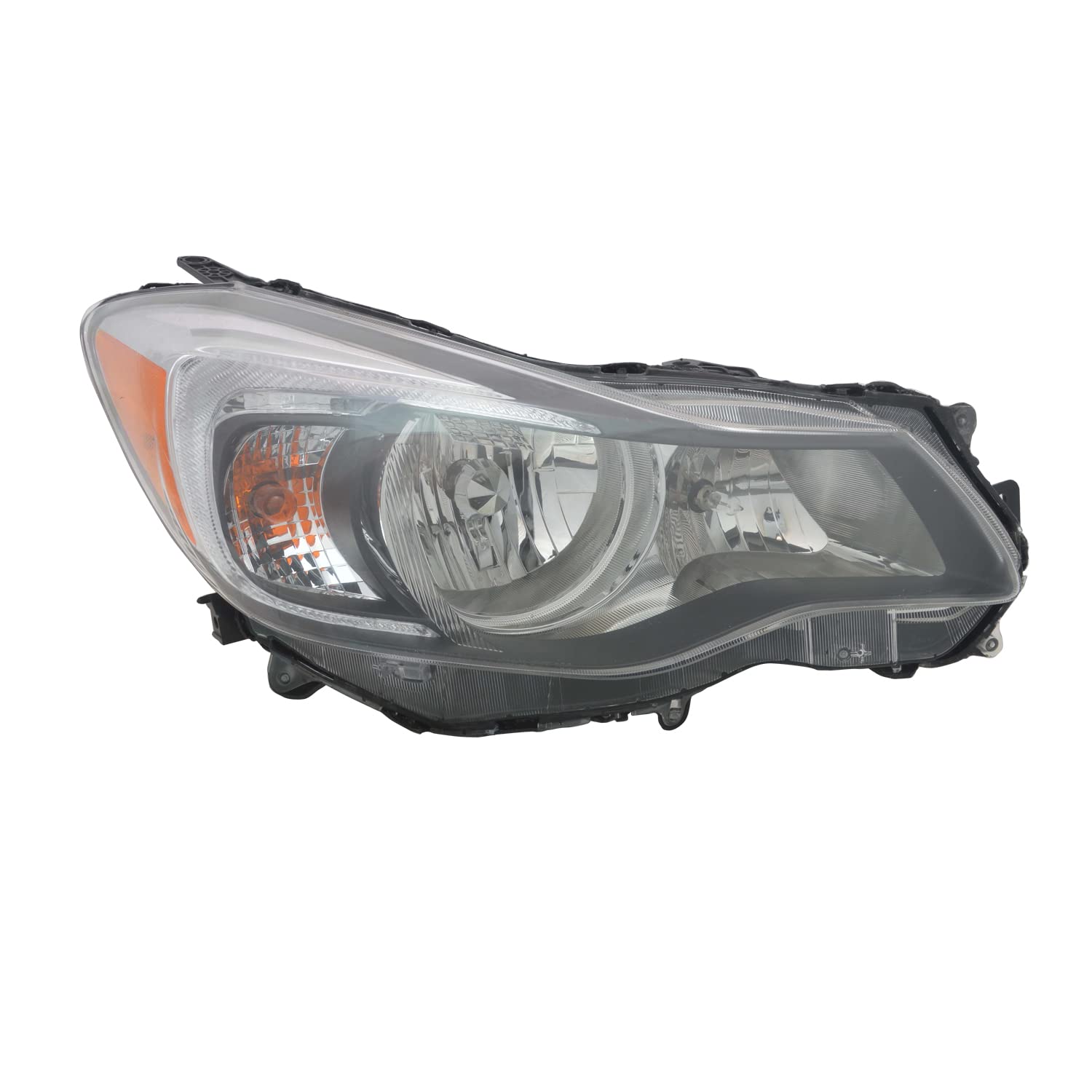TYC Right Headlight Assembly Compatible with 2012-2015 Subaru Impreza - Replacement Headlamp for Improved Night Driving Safety