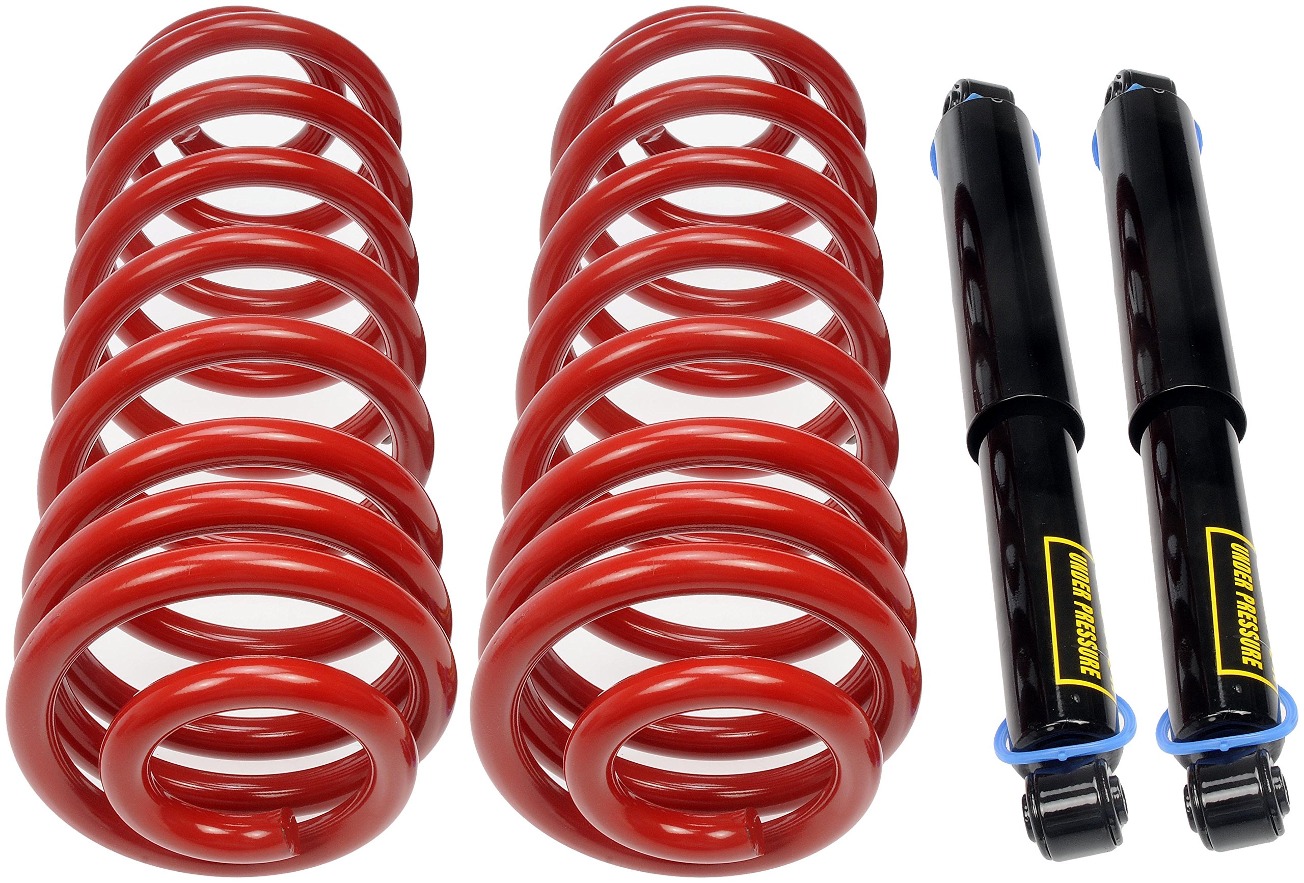 Dorman 949-525 Rear Air Spring to Coil Spring Conversion Kit - Compatible with Ford F-150, Expedition & Lincoln Navigator (2007-2017) - Improve Ride Comfort & Eliminate Air Suspension Issues - Perfect for Off-Roading, Towing & Heavy Loads