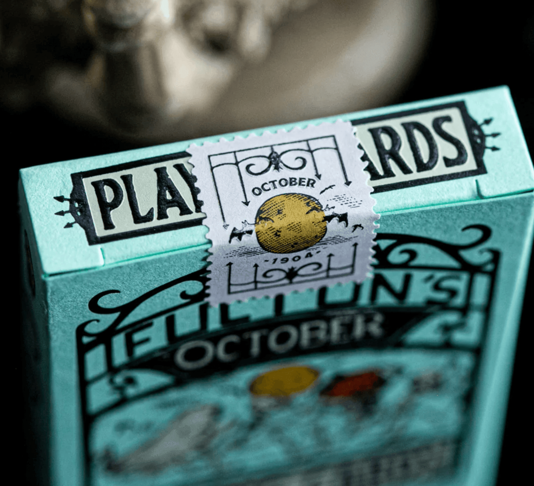 Fultons October Playing Cards - Premium Deck for Poker, Magic Tricks & Collectors | Halloween & Fall Themed Card Games