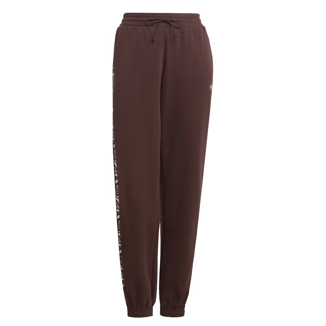 Adidas Women's Abstract Animal Print Jogger Pants - Comfortable Running & Lounge Sweatpants (IJ8182) - Perfect for Gym, Yoga, and Casual Wear