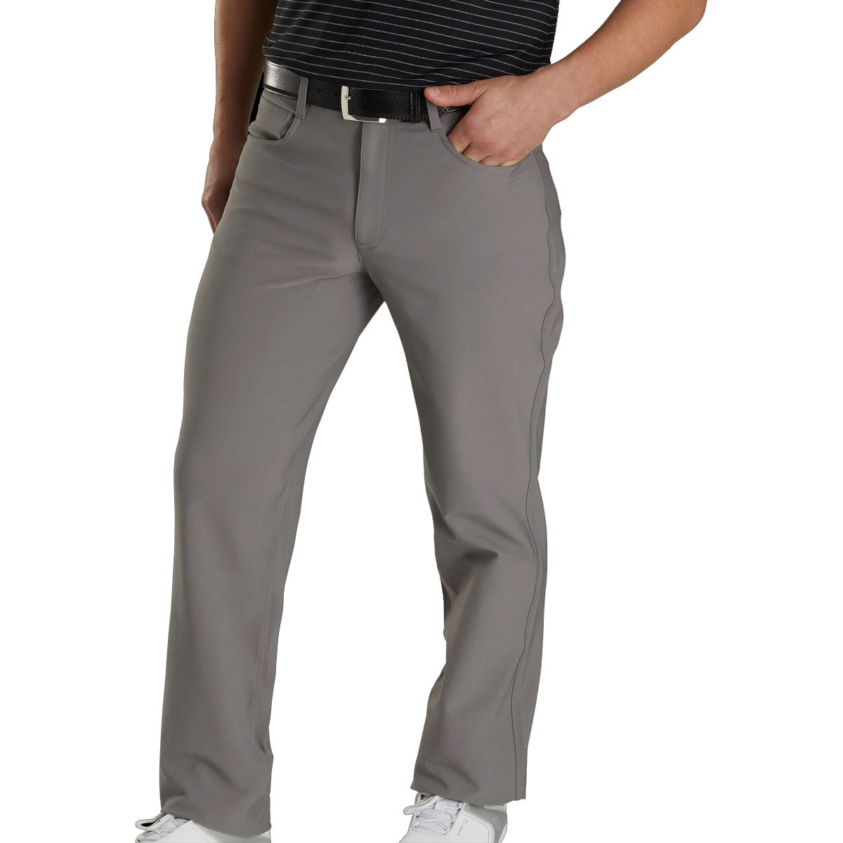 FootJoy Men's 5-Pocket Golf Pants - Lightweight Stretch Comfort for Walking Course & Casual Wear | Perfect for Golf, Office & Outdoor Activities