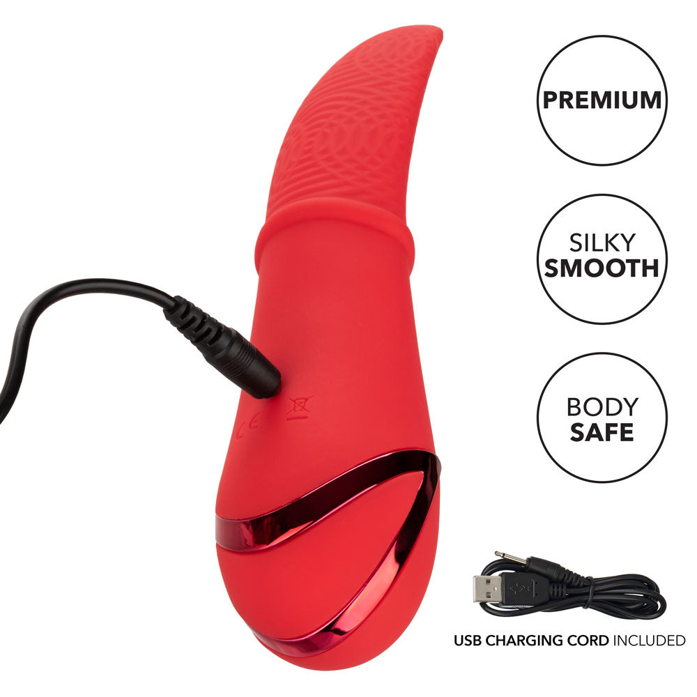 California Dreaming Laguna Beach Lover Clitoral Licking Vibrator - Powerful G-Spot Stimulator for Women, Rechargeable Waterproof Adult Toy - Perfect for Couples Play & Solo Pleasure