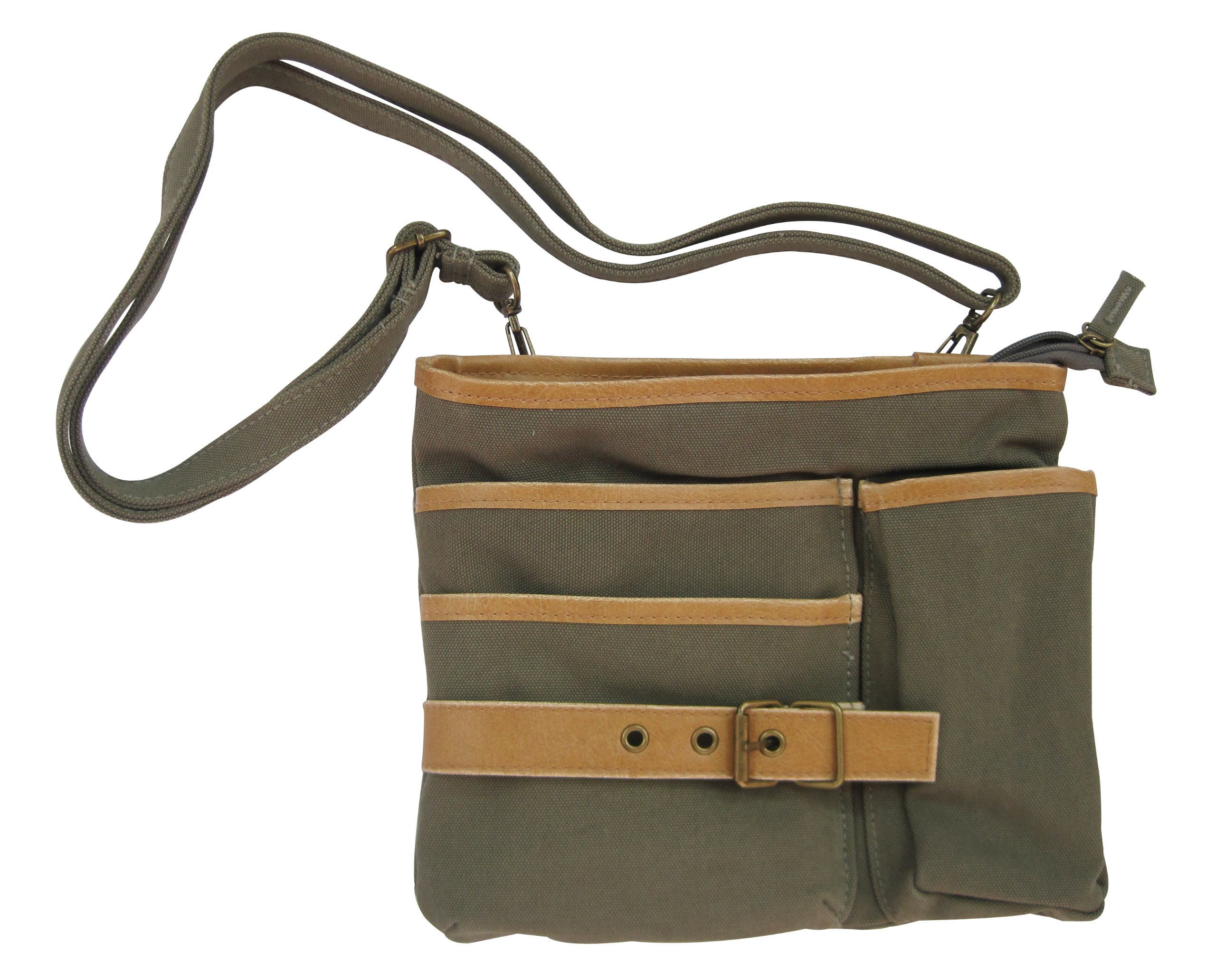 Premium Gardening Shears Case - Wide Size Khaki Storage Pouch for Scissors & Saws | Durable Cloth Organizer for Garden Tools (Perfect for Outdoor Gardening, Landscaping & DIY Projects)