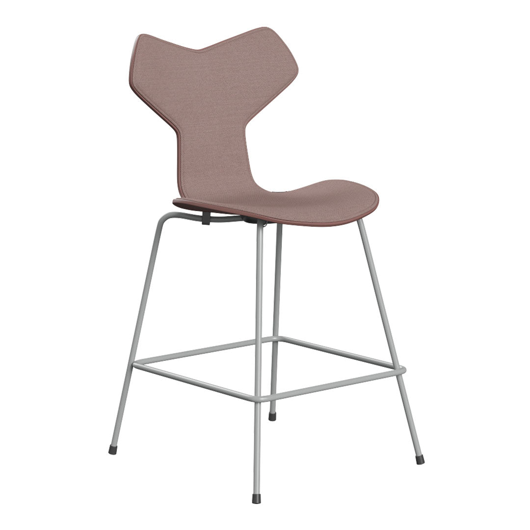 Grand Prix Counter Chair 3138 - Colored Ash Wood with Front Upholstery - Perfect for Kitchen Islands, Breakfast Bars & Modern Dining Areas
