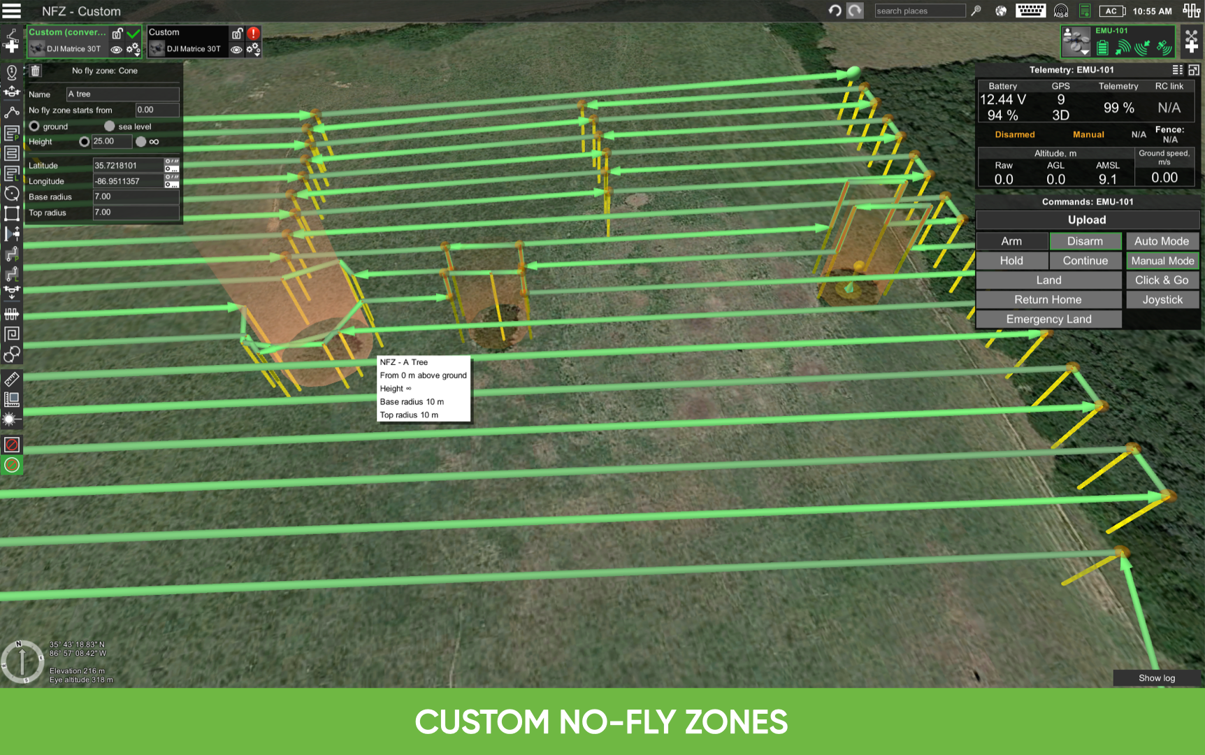 UgCS Commander Perpetual License - Professional Drone Flight Planning Software for Mapping, Surveying & Inspection | Ideal for Aerial Photography, Construction Sites & Agricultural Monitoring