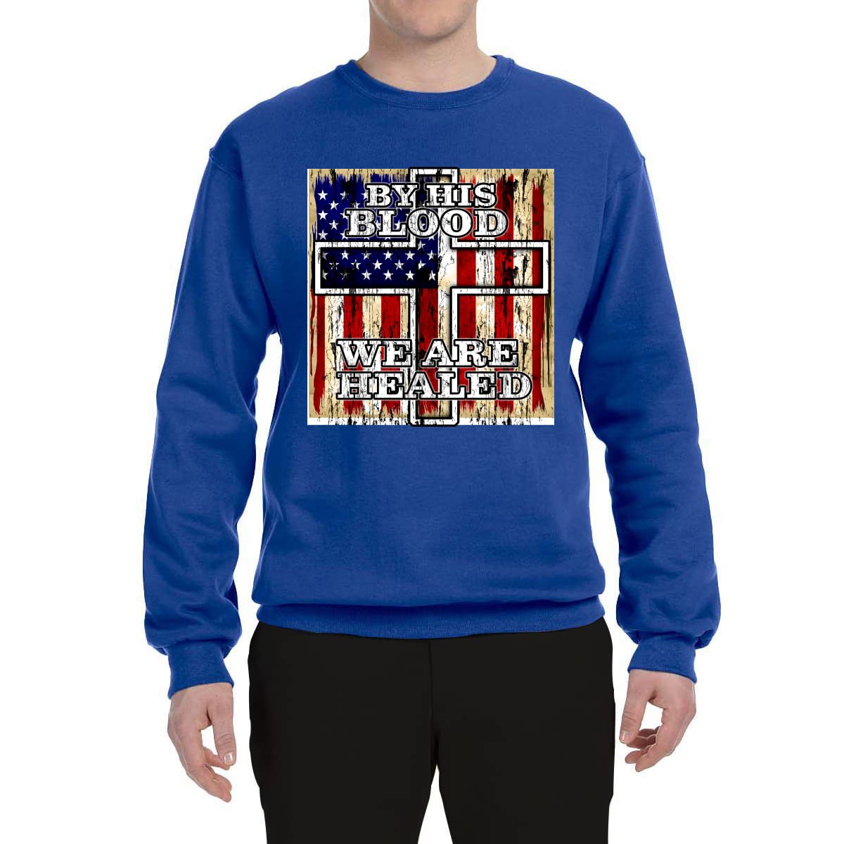 Wild Bobby Christian Graphic Sweatshirt - Unisex Crewneck for Worship & Daily Wear