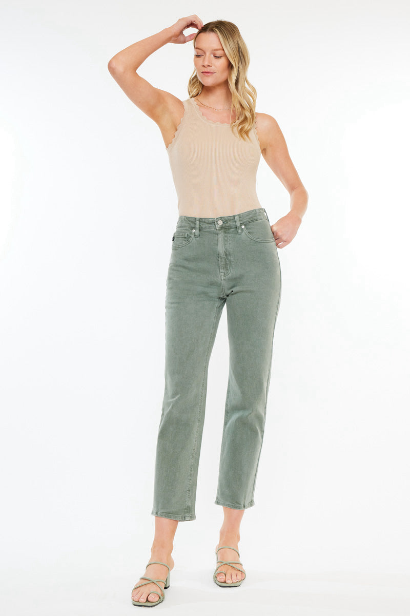 Zandria Women's Ultra High Rise 90s Straight Leg Jeans - Vintage Denim Pants for Casual Wear & Everyday Outfits