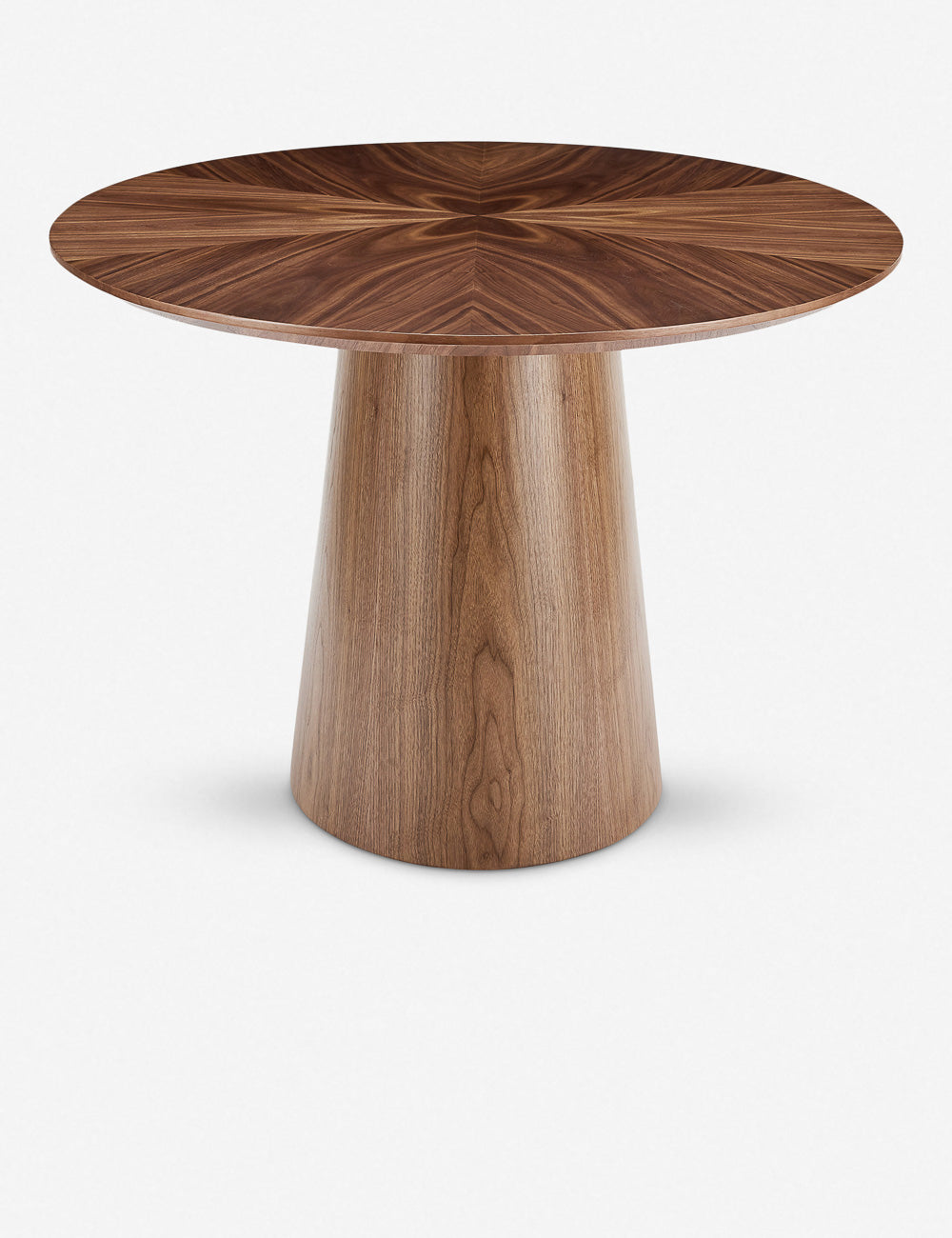 Beth Oval Dining Table - Solid Wood Brown Finish for Modern Dining Room & Kitchen | Perfect for Family Gatherings & Dinner Parties