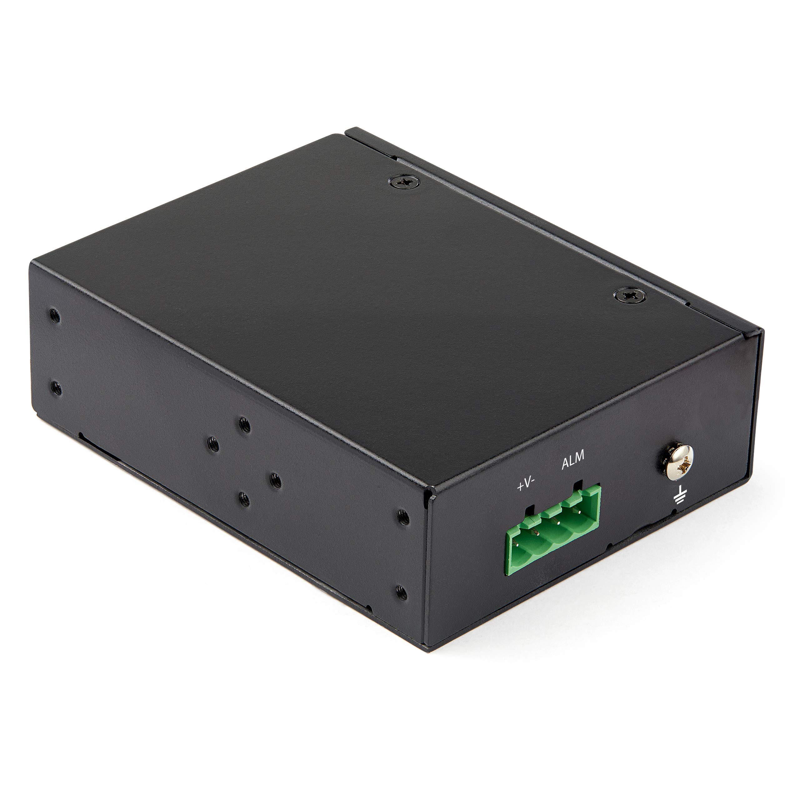 StarTech.com 1Gbps SFP to RJ45 Fiber Media Converter - Industrial Gigabit Ethernet Converter for Single/Multimode Fiber to Copper Network (IMC1GSFP) - Ideal for Factory Automation, Harsh Environments & Outdoor Networking