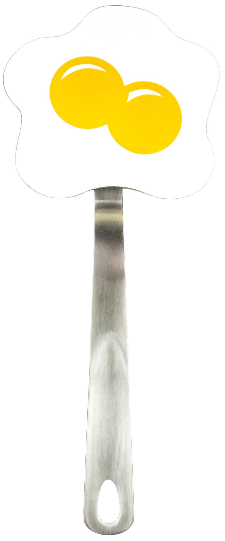 Tovolo Spatulart Flexible Nylon Egg Turner - Heat-Resistant Silicone Spatula, Dishwasher Safe - Perfect for Flipping Eggs, Pancakes & Burgers in Nonstick Pans