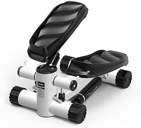 LSYOA Mini Stair Stepper with LED Display - Portable Twist Swing Stepper Machine for Cardio & Fitness, Silent Home Gym Equipment for Living Room, Office, Small Space Workouts (Gray) | Perfect for Home Exercise, Office Breaks & Apartment Workouts