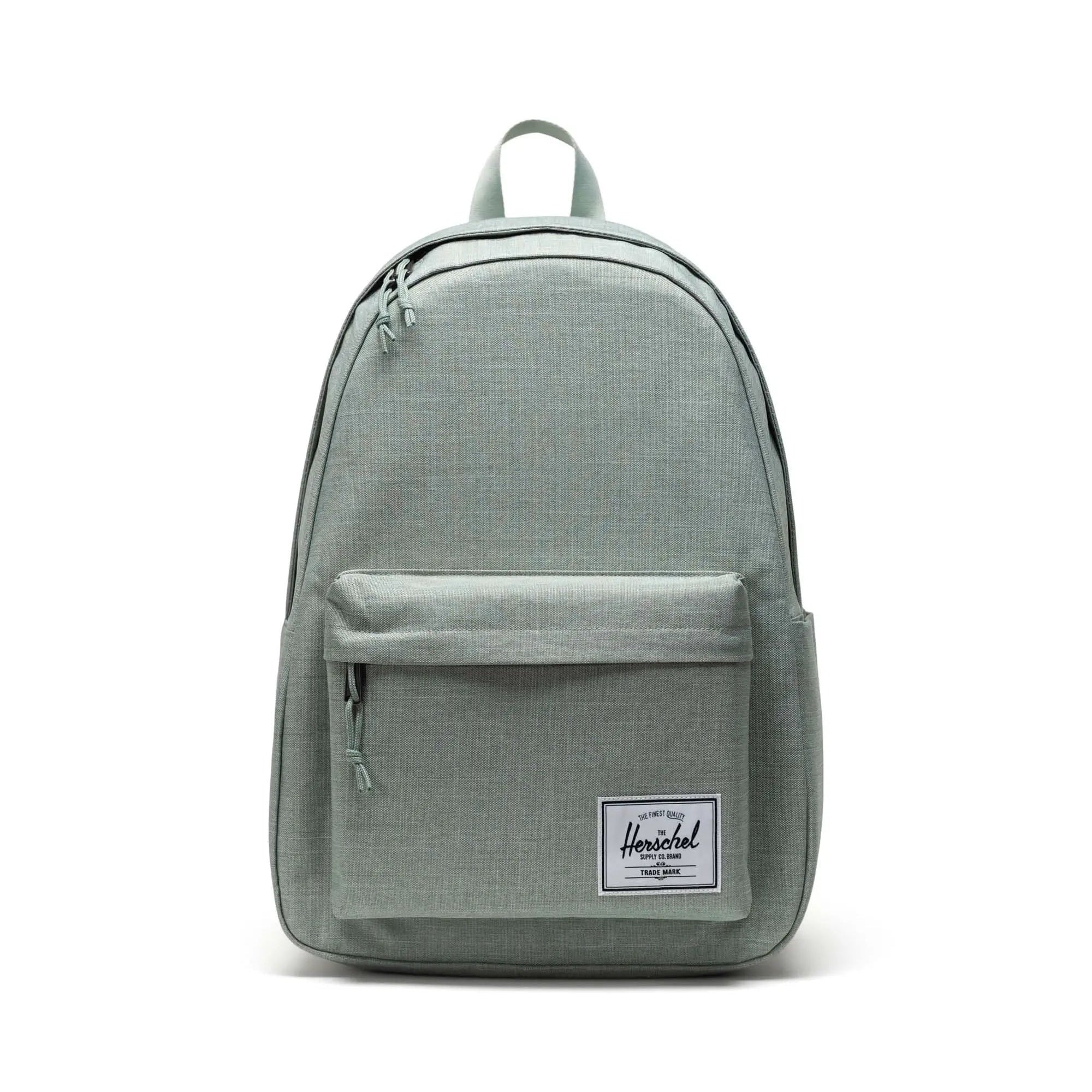 Herschel Iceberg Green Crosshatch XL Classic Backpack - Durable Travel & School Backpack for Men & Women - Perfect for Commuting, Hiking & College