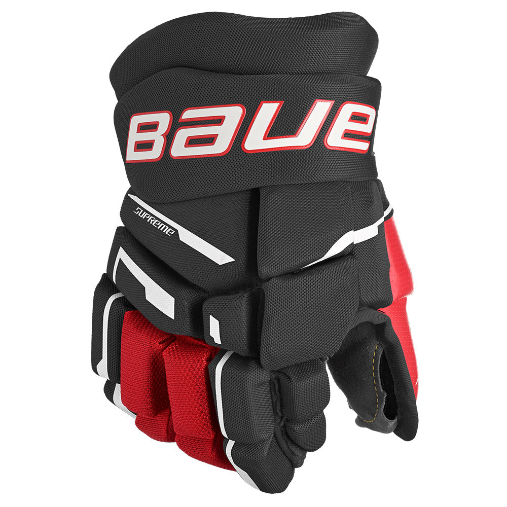 Bauer Supreme M3 Junior Ice Hockey Gloves - Youth Hockey Protective Gear for Practice & Games - Perfect for Ice Rink & Training Sessions