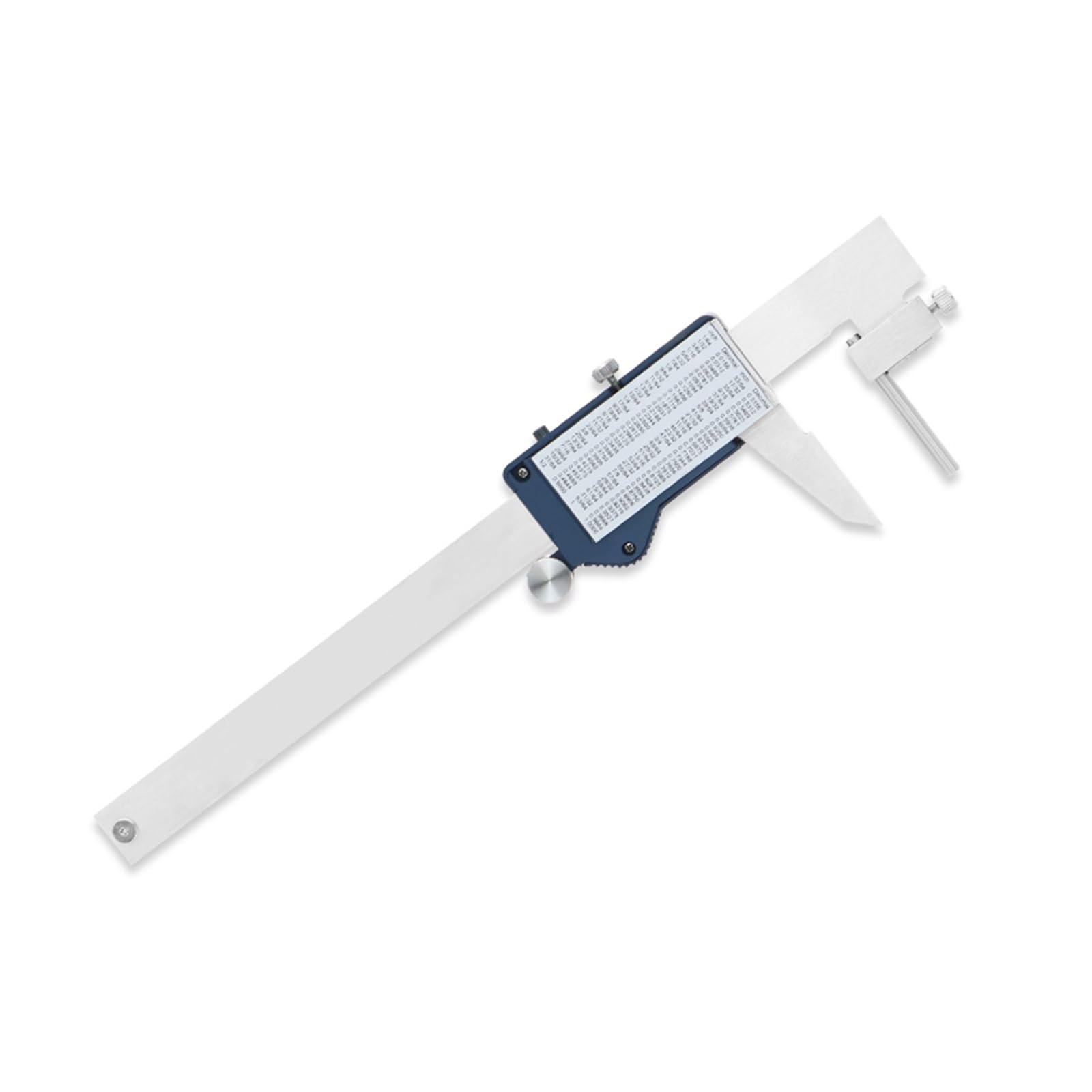 Digital Tube Thickness Gauge - NURII IP54 Electronic Caliper with Built-in Data Transmission for Pipe Measurement (Size: 5117-200L) | Ideal for Plumbing, HVAC, and Industrial Pipe Inspection