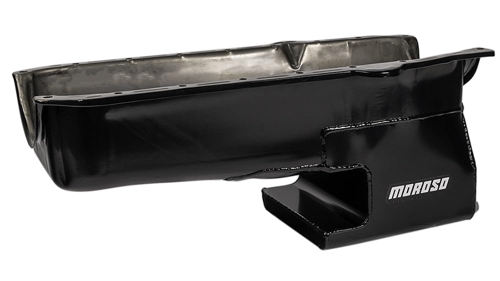 Moroso 20212 Oil Pan for Chevy II Small-Block Engines - High Performance Replacement Part for Chevy Nova, Camaro & Chevy II - Perfect for Racing, Engine Rebuilds & Classic Car Restoration