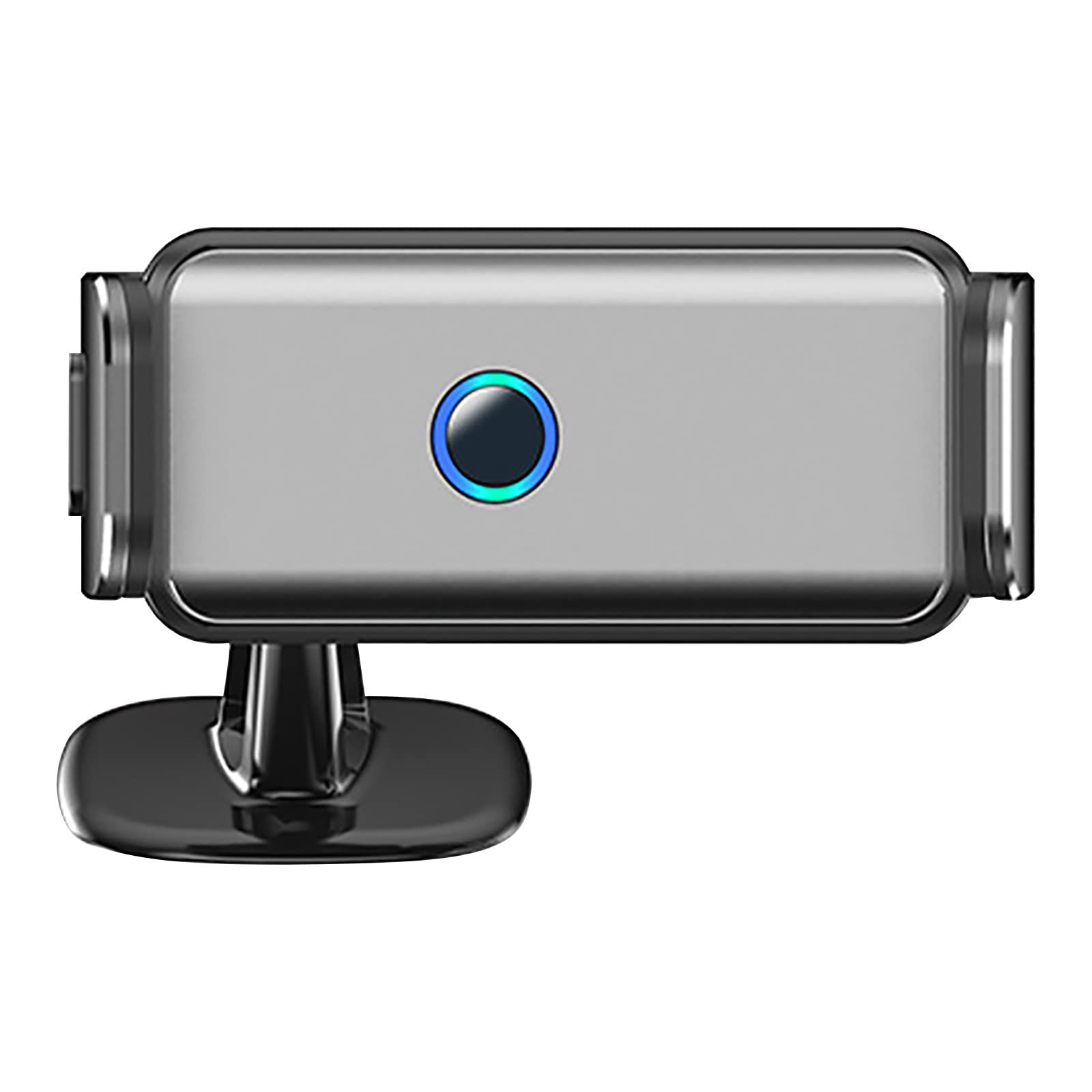 Electric Induction Phone Holder for Car - Aluminum Alloy Dual Base Dashboard & Air Vent Mount with Telescopic Arm | Universal Phone Stand for iPhone, Samsung, Pixel | Perfect for Commuting, Road Trips & GPS Navigation