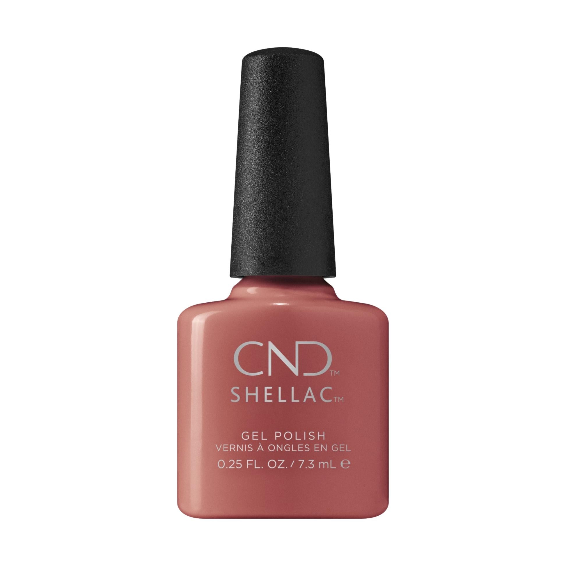 CND Shellac Nail Polish - Terracotta Dreams 0.25 fl oz (7.3ml) - Long Lasting Gel Polish for Manicures & Pedicures - Perfect for Salon & Home Nail Care