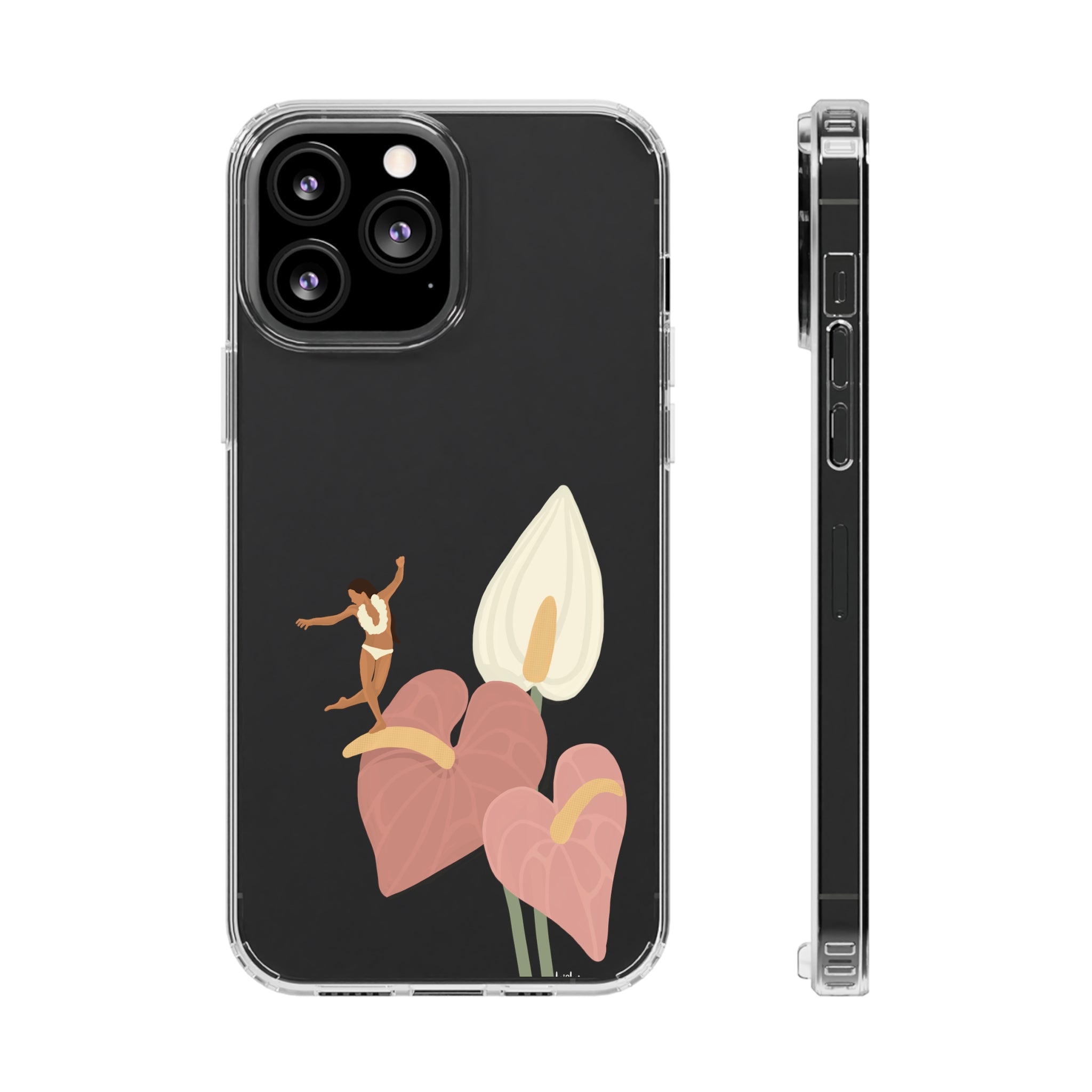 He'e Nalu Clear Phone Case - Ultra Slim Protective Cover for iPhone & Samsung - Perfect for Beach, Surfing & Outdoor Activities