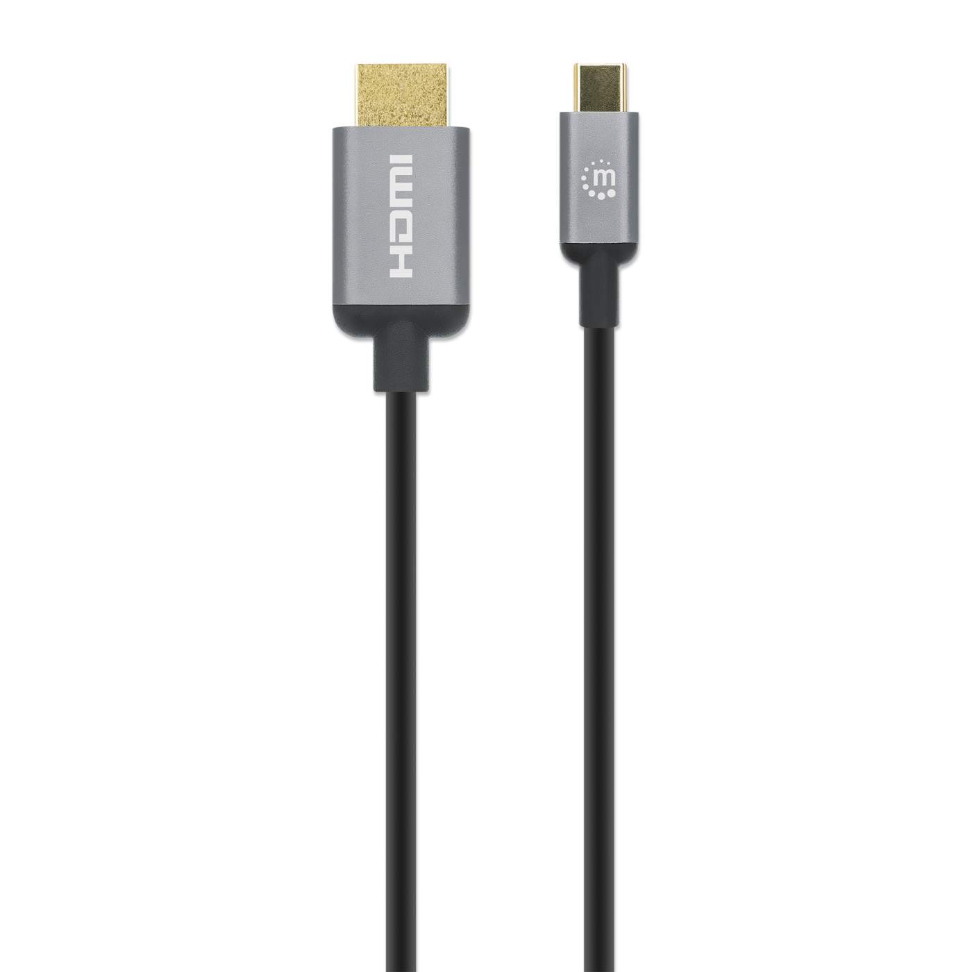 USB C to HDMI Adapter Cable 4K 60Hz - Thunderbolt 3 Compatible for MacBook Pro/Air, iPad Pro, Samsung Galaxy - Connect Laptop to Monitor/TV for Work & Entertainment