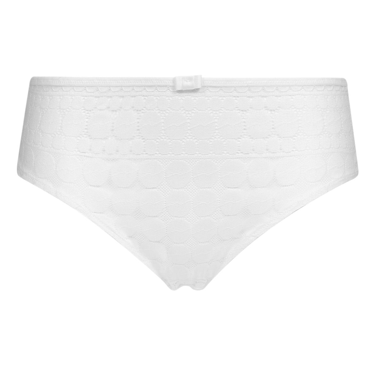Lace and Polka Dot Women's Slip - Limited Edition White Lingerie for Comfort & Style | Perfect for Sleepwear, Bridal Lingerie, and Special Occasions