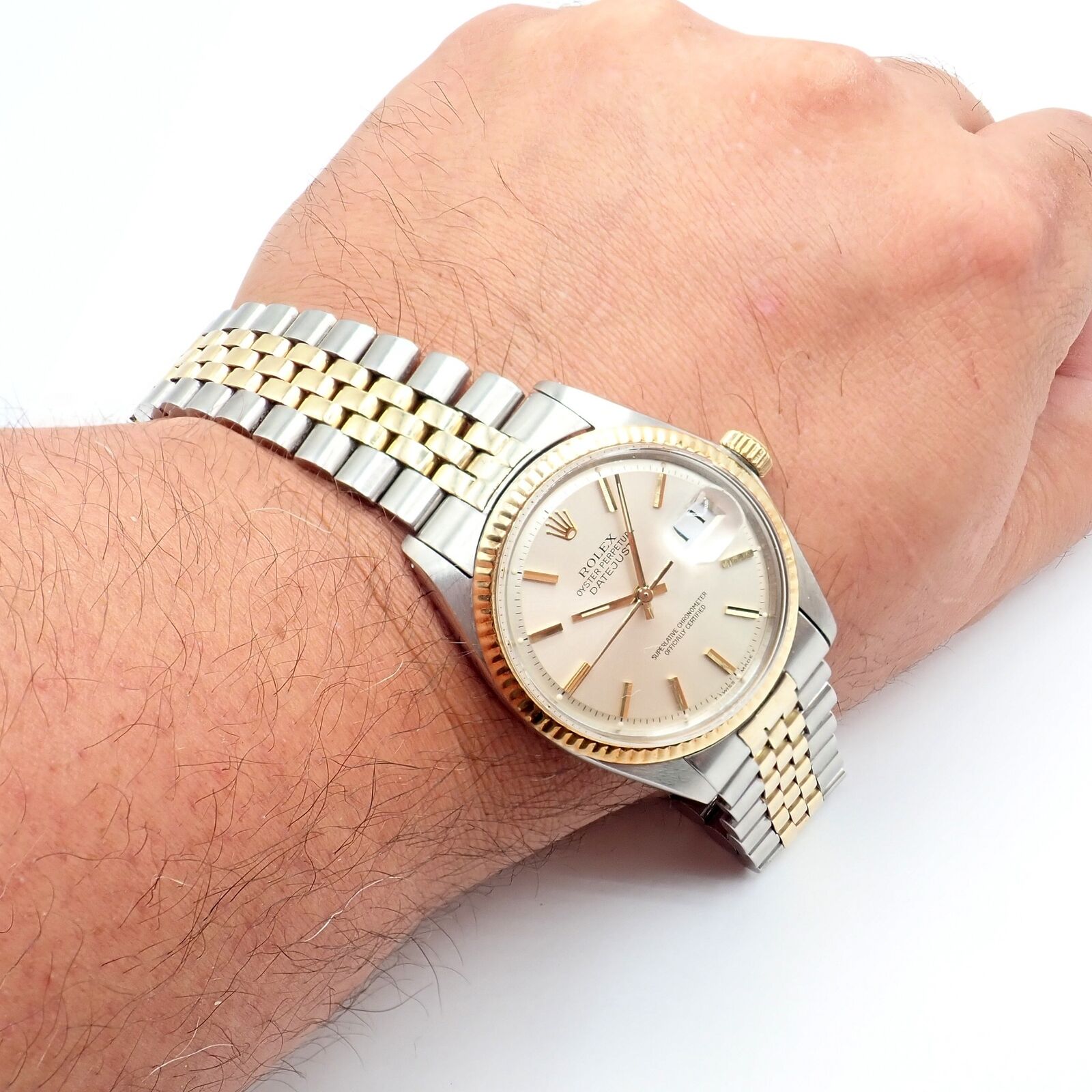 Rolex Oyster Perpetual Datejust 36mm Men's Watch - Stainless Steel & 18K Gold Jubilee Bracelet - Luxury Dress Watch for Business & Formal Occasions
