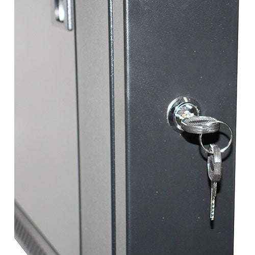 AVARRO RK ER27U 27U Server Rack Cabinet - 19 Inch Network Equipment Rack with Casters & Locking Door for Data Center, Home Office, and IT Closet Organization