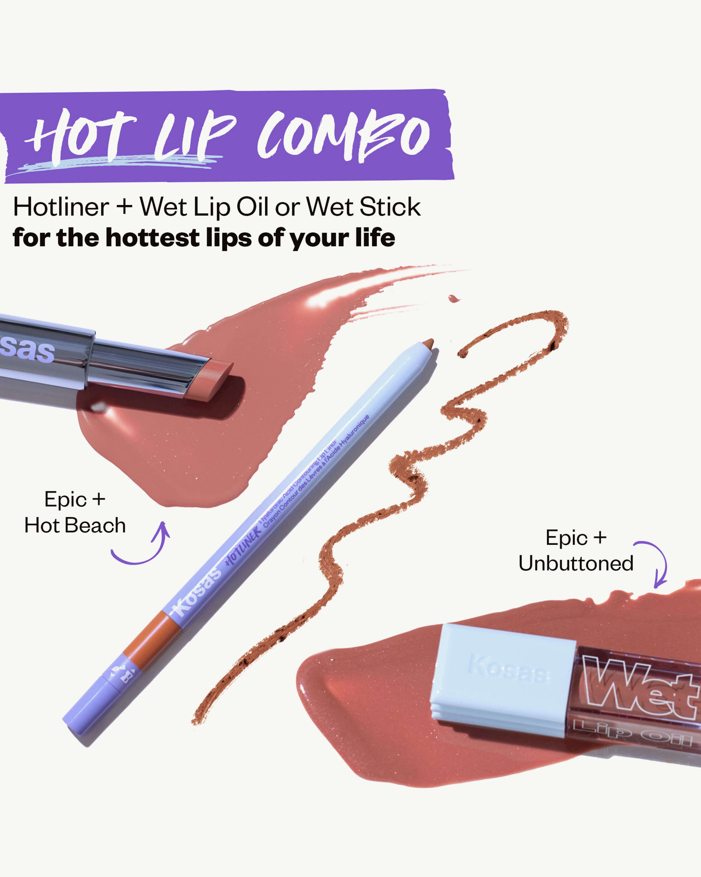 Hotliner Hyaluronic Acid Contouring Lip Liner - Long Lasting, Moisturizing Lip Pencil for Fuller Lips | Perfect for Daily Makeup & Special Occasions
