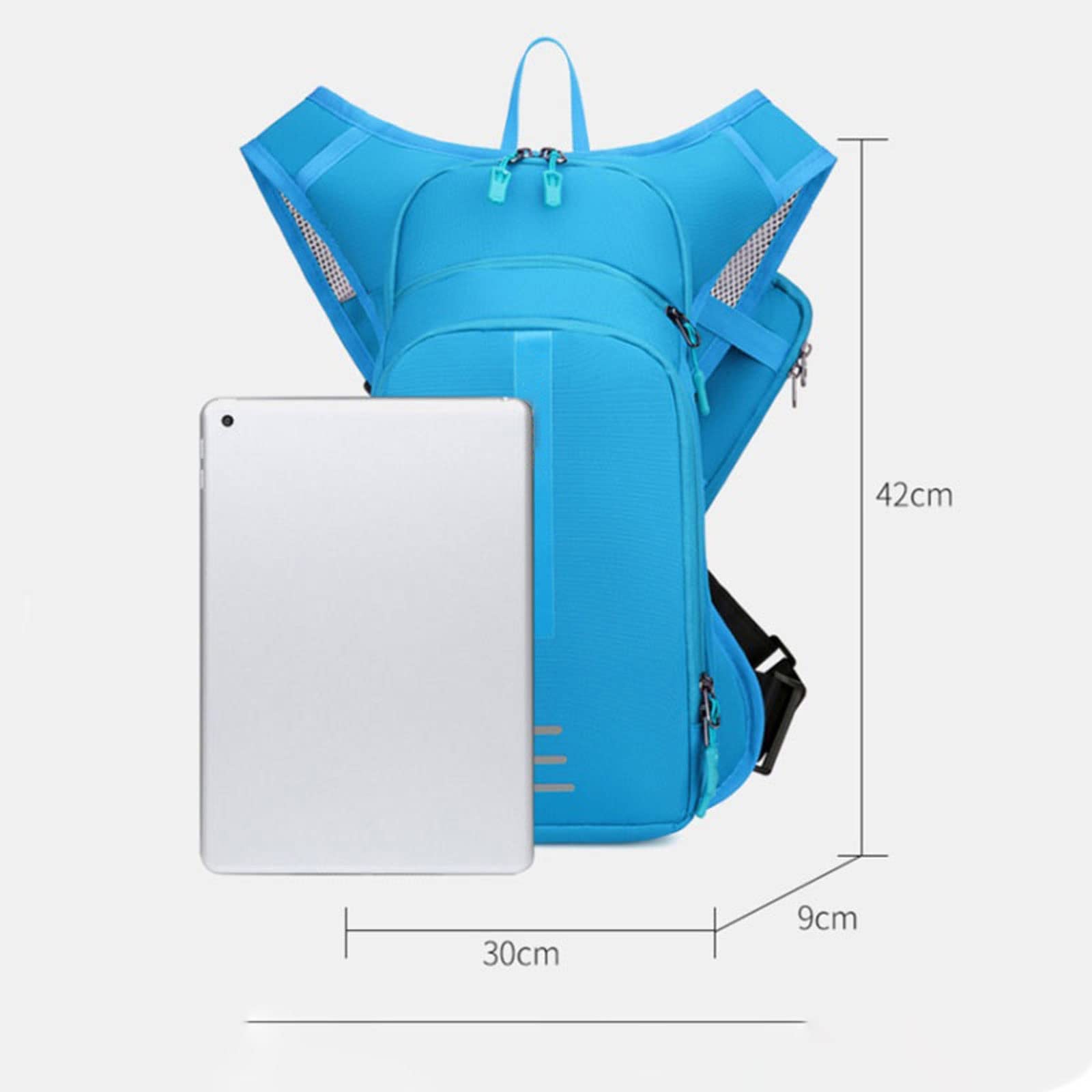 GIFYY Men's Toiletry Bag - Waterproof Travel Organizer for Cycling, Hiking, Climbing & Motorcycle Riding | Compact Shoulder Backpack with Hydration Pack | Perfect for Gym, Camping & Adventure Travel