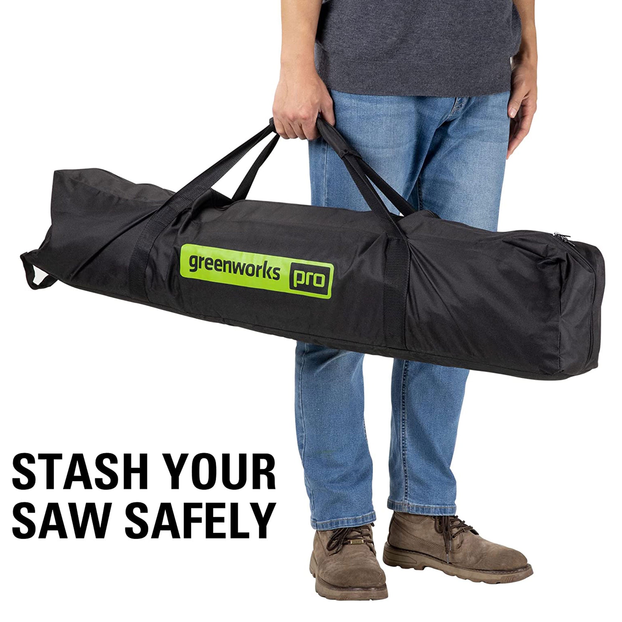 Heavy Duty Pole Saw Carrying Bag - Durable Storage Case for Chainsaw & Tree Trimming Tools - Perfect for Landscaping, Gardening & Outdoor Work