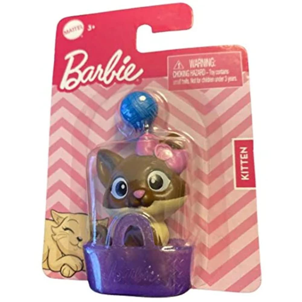 Barbie Pets with Tote Bag - Adorable Kitten Doll & Play Set for Kids | Perfect for Pretend Play, Travel & Collectible Fun