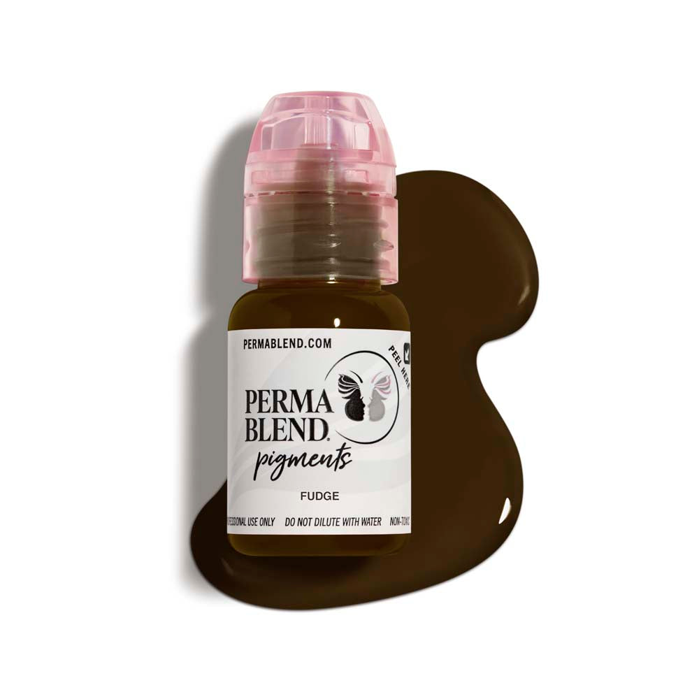 Perma Blend Fudge Pigment - Professional Tattoo Ink for Vibrant, Long-Lasting Body Art - Perfect for Tattoo Artists and Permanent Makeup