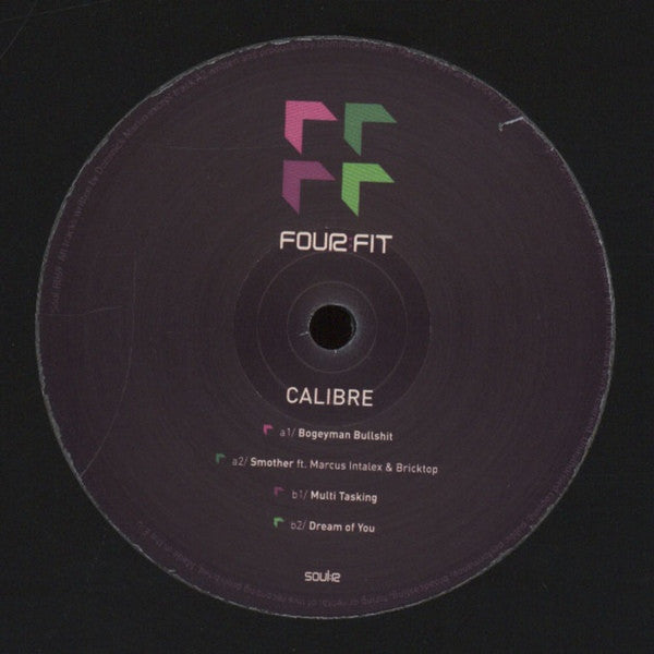 Calibre Fourfit EP 04 SOULR069 Soul:r - Premium Drum & Bass Vinyl Record for DJs & Music Collectors - Perfect for Clubs, Home Listening & DJ Sets