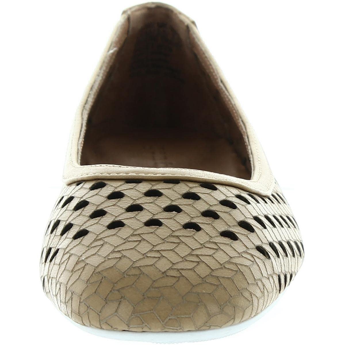 Kenneth Cole New York Women's Eugene Travel Ballet Woven Flat Shoes - Comfortable & Stylish Slip-On Flats for Women | Perfect for Travel, Work & Everyday Wear
