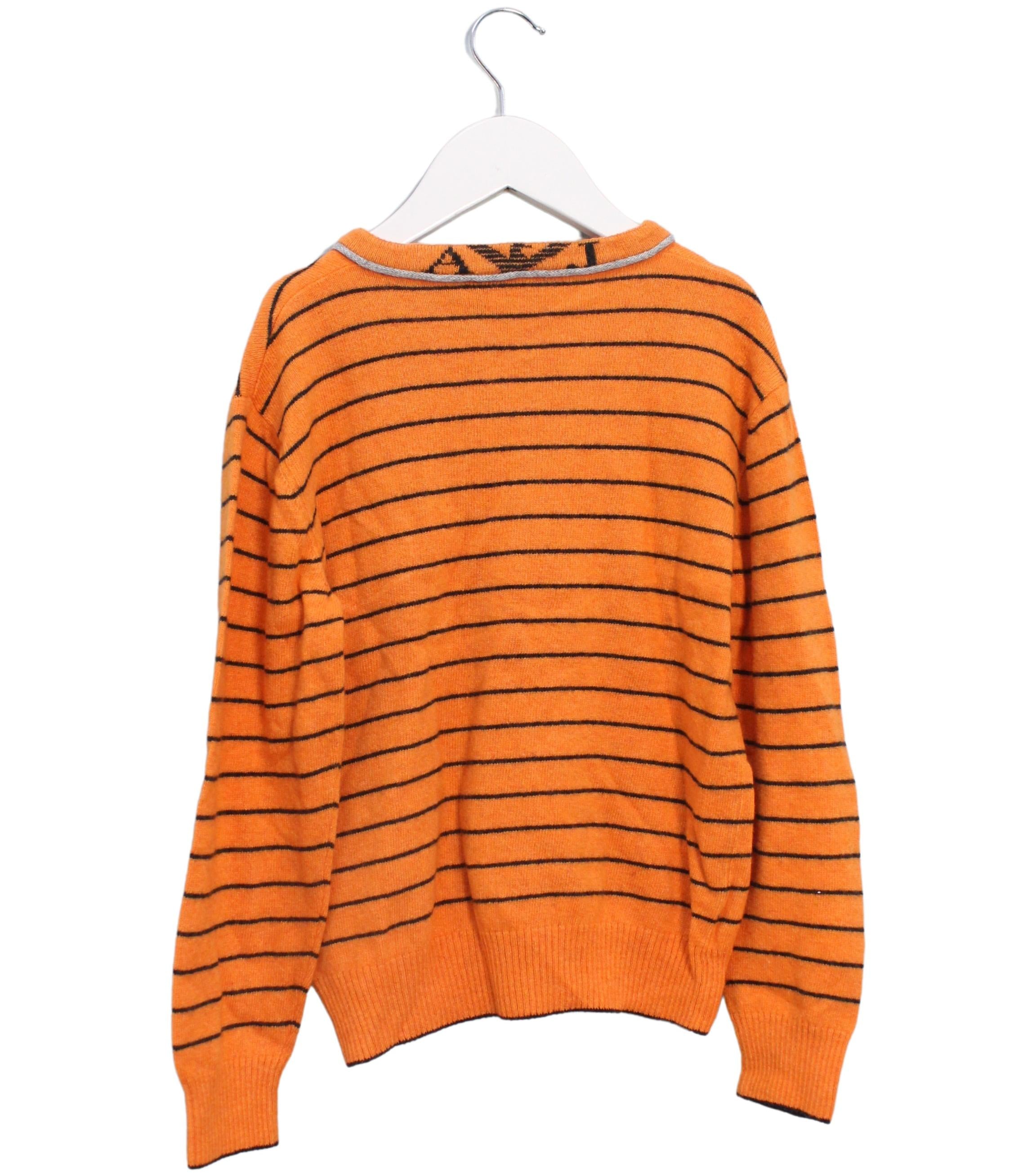 Armani Knit Sweater for Boys Age 8 - Soft Cotton Pullover for Kids - Perfect for School, Playdates & Winter Outfits
