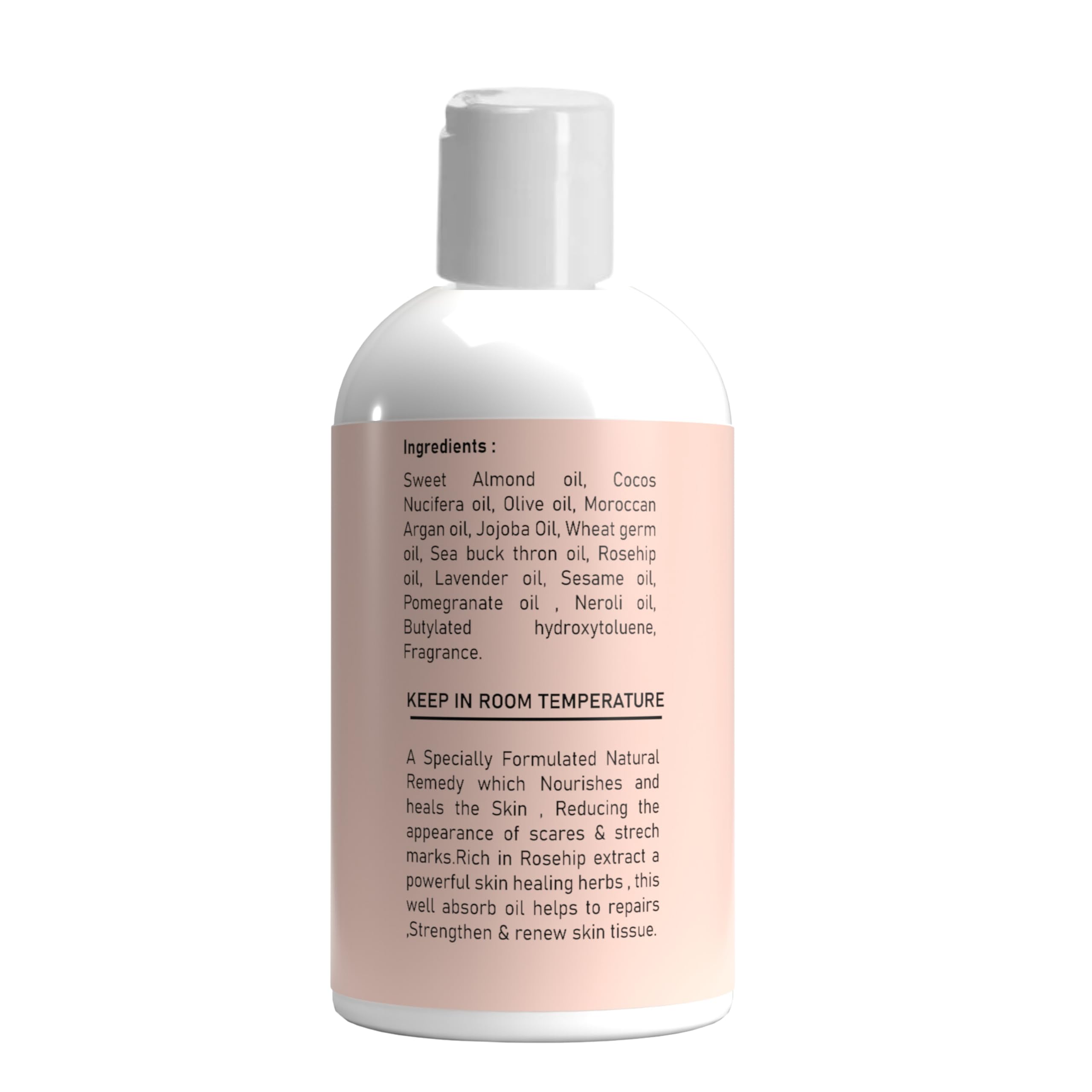 LA'BANGERRY® Stretch Mark Oil for Scar Healing & Stretch Mark Reduction | Anti-Aging Treatment for Fine Lines | Post-Pregnancy & C-Section Recovery | 100ml | Moisturizing Body Oil for Smooth Skin | Perfect for Maternity Care & Skin Repair
