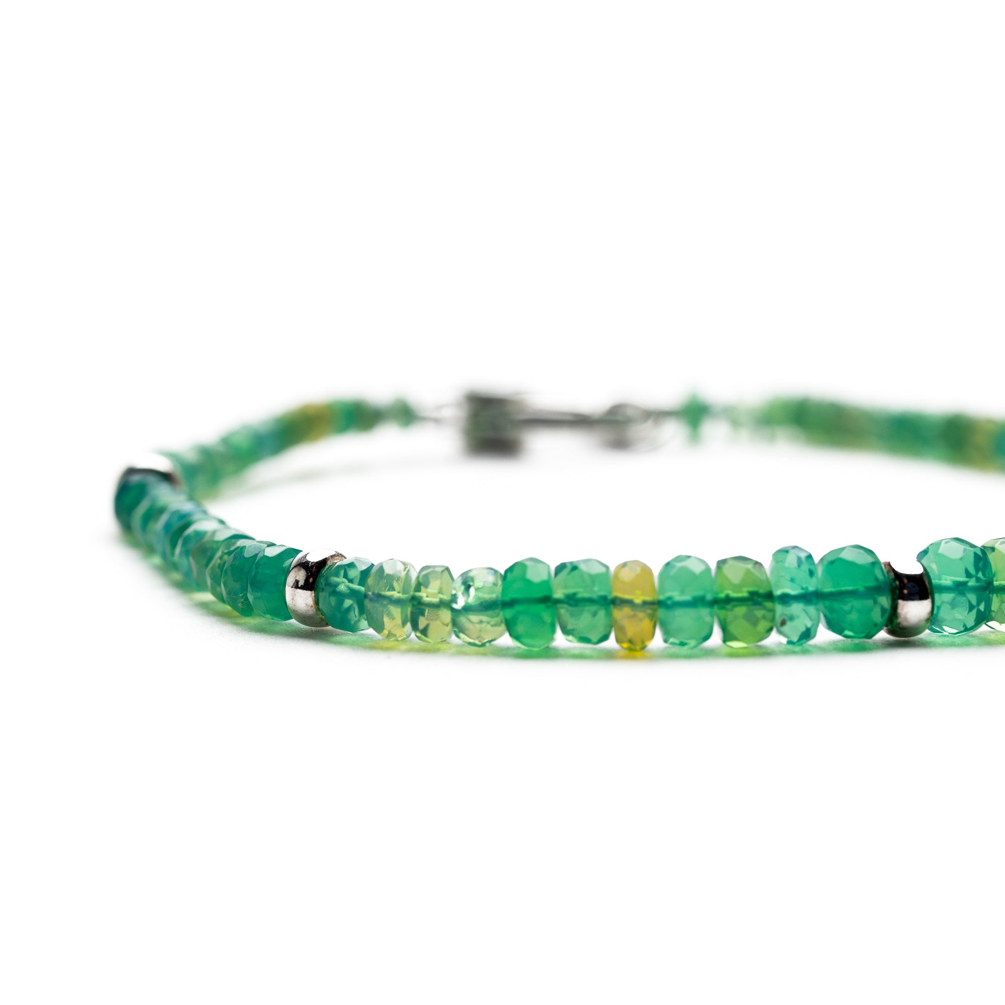 Green Opal Mystic Bracelet – Handmade Spiritual Jewelry for Women – Perfect for Meditation, Yoga & Positive Energy – Elegant Gift for Her