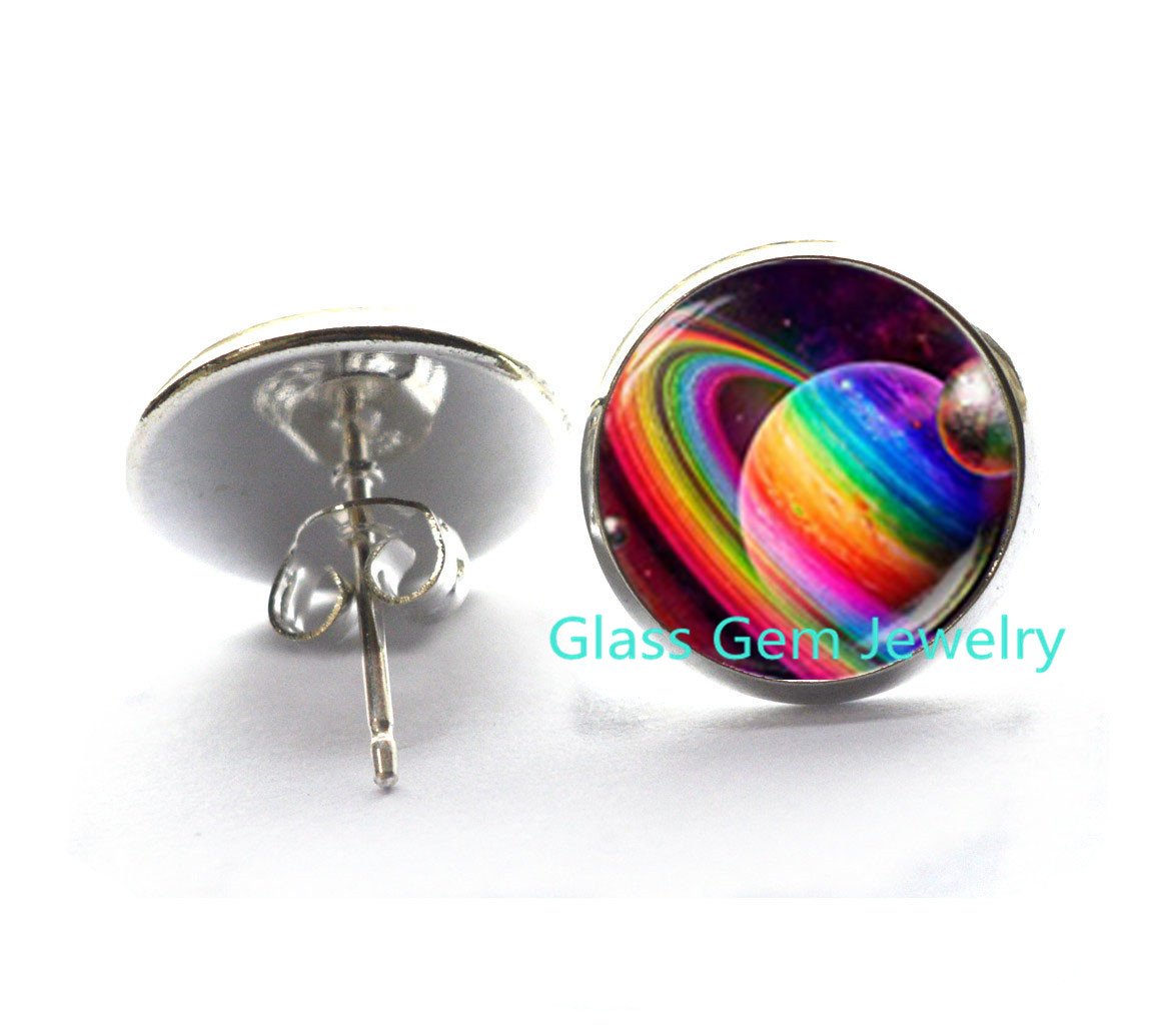 Rainbow Pride Earrings for LGBTQ+ Community - Gay Lesbian Same Sex Love Jewelry - Equality Marriage Gift for Her Him - Perfect for Pride Parades, Weddings & Celebrations - Q0233