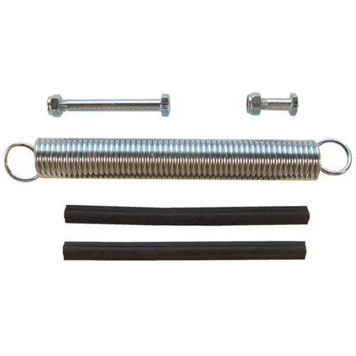 Universal Power Spring with 2 Rubber Strips & Bolt - Heavy Duty Replacement for Garage Doors, Gates & Industrial Machinery