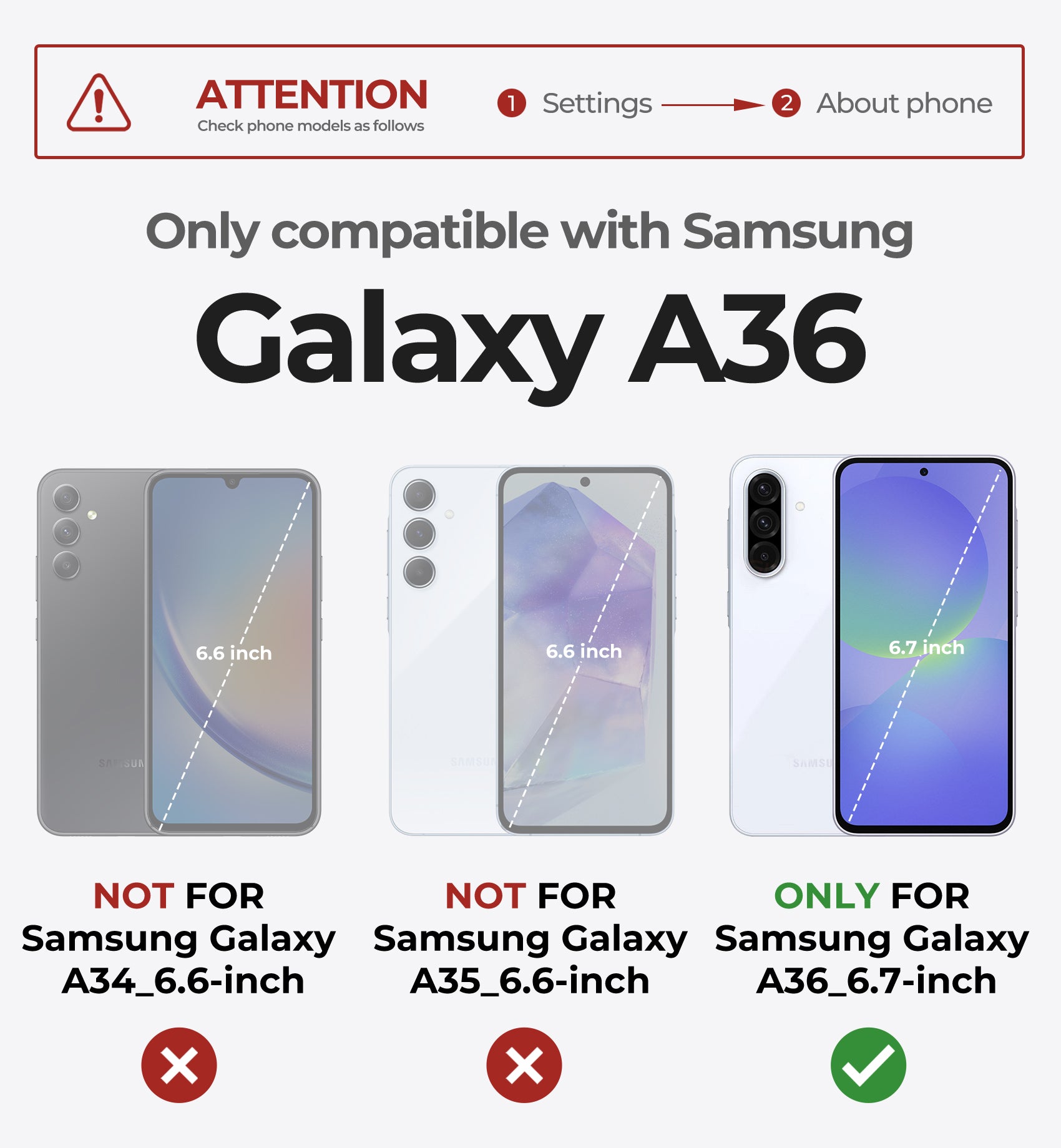Durable Samsung Galaxy A36 5G Full Body Case with Built-in Screen Protector, Slide Camera Bumper & Kickstand - Heavy Duty Shockproof Protective Cover for Everyday Use, Outdoor Activities & Travel